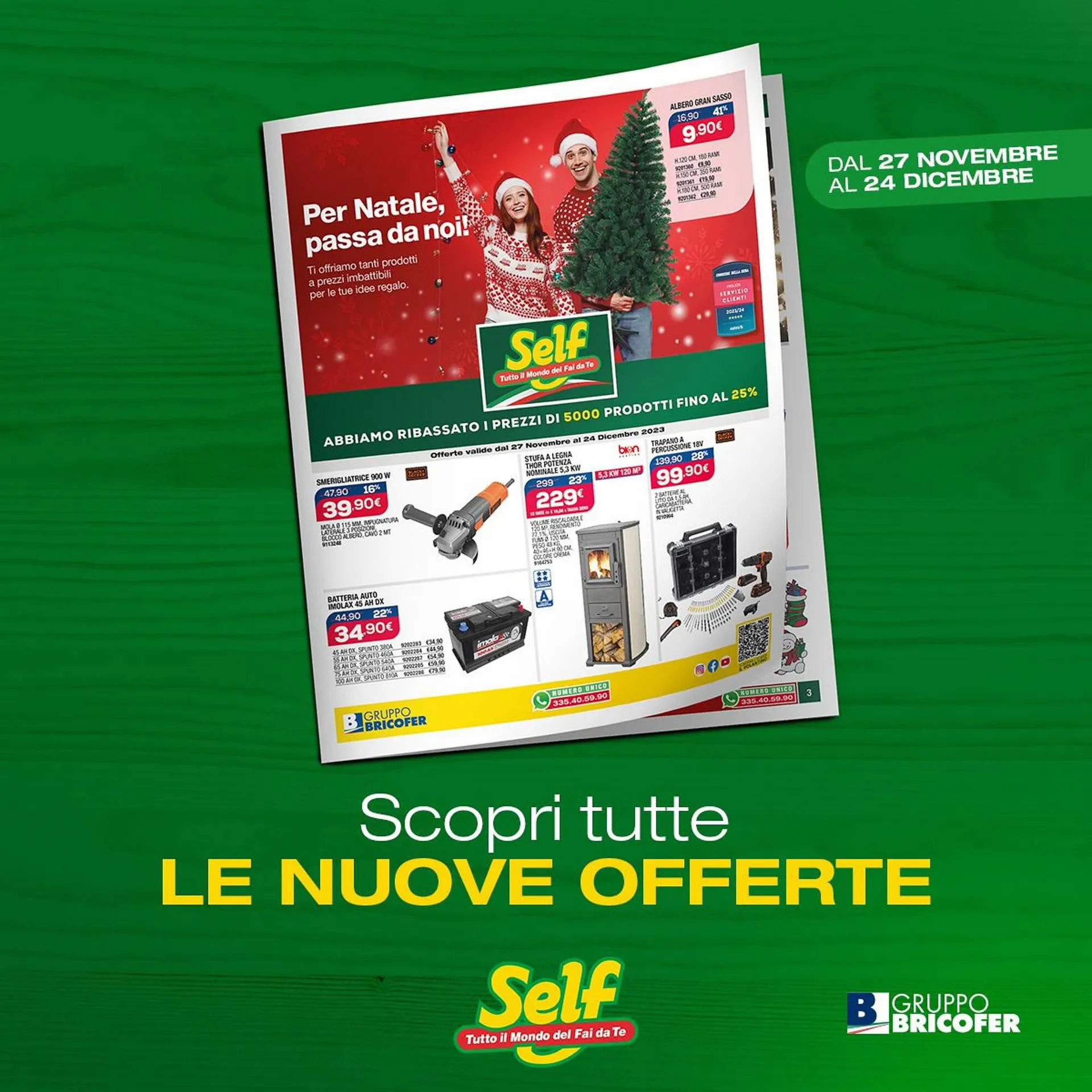 Volantino Self da 27 novembre a 24 dicembre di 2023 - Pagina del volantino 1