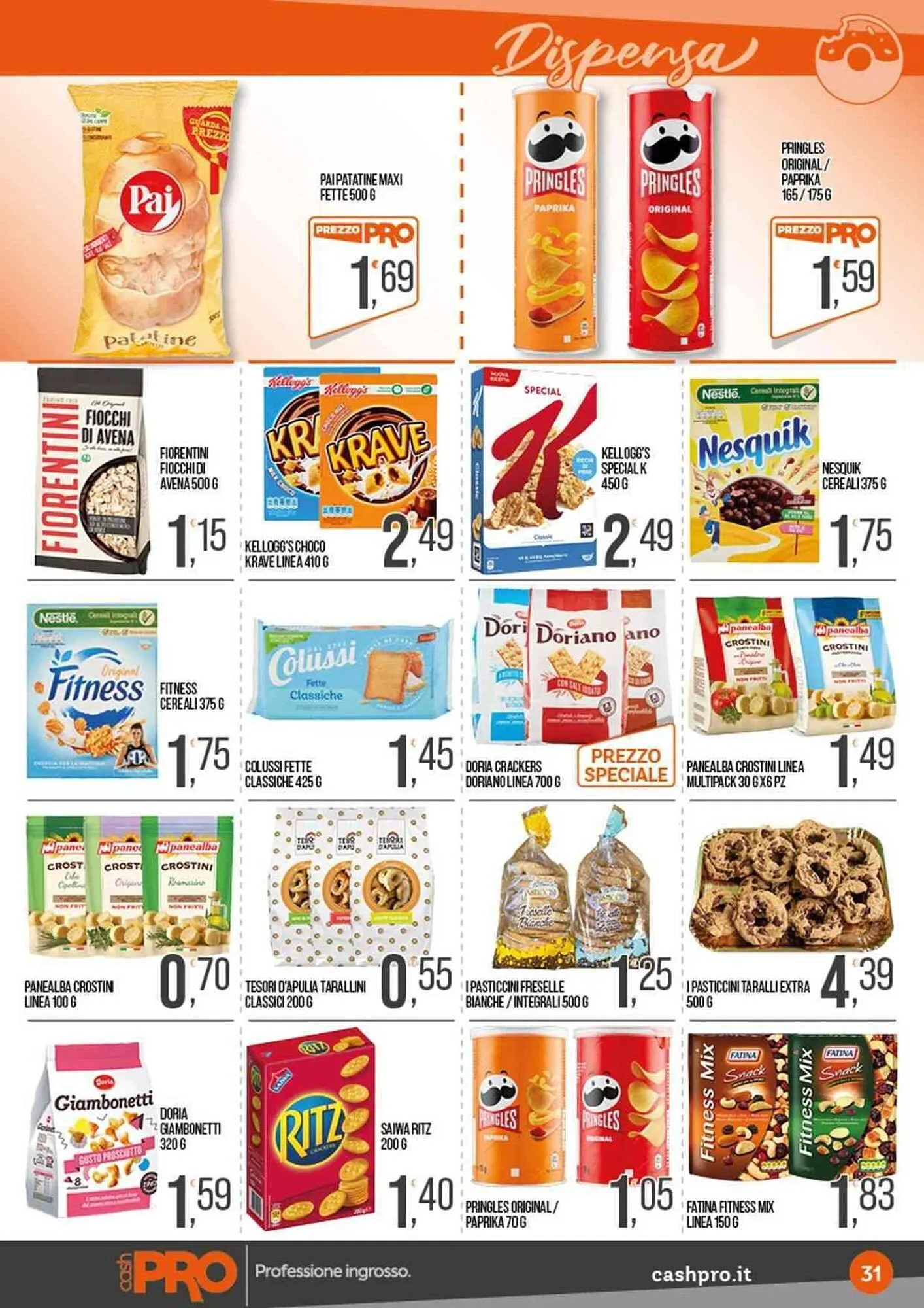 Volantino Cash pro da 26 maggio a 8 giugno di 2025 - Pagina del volantino 31