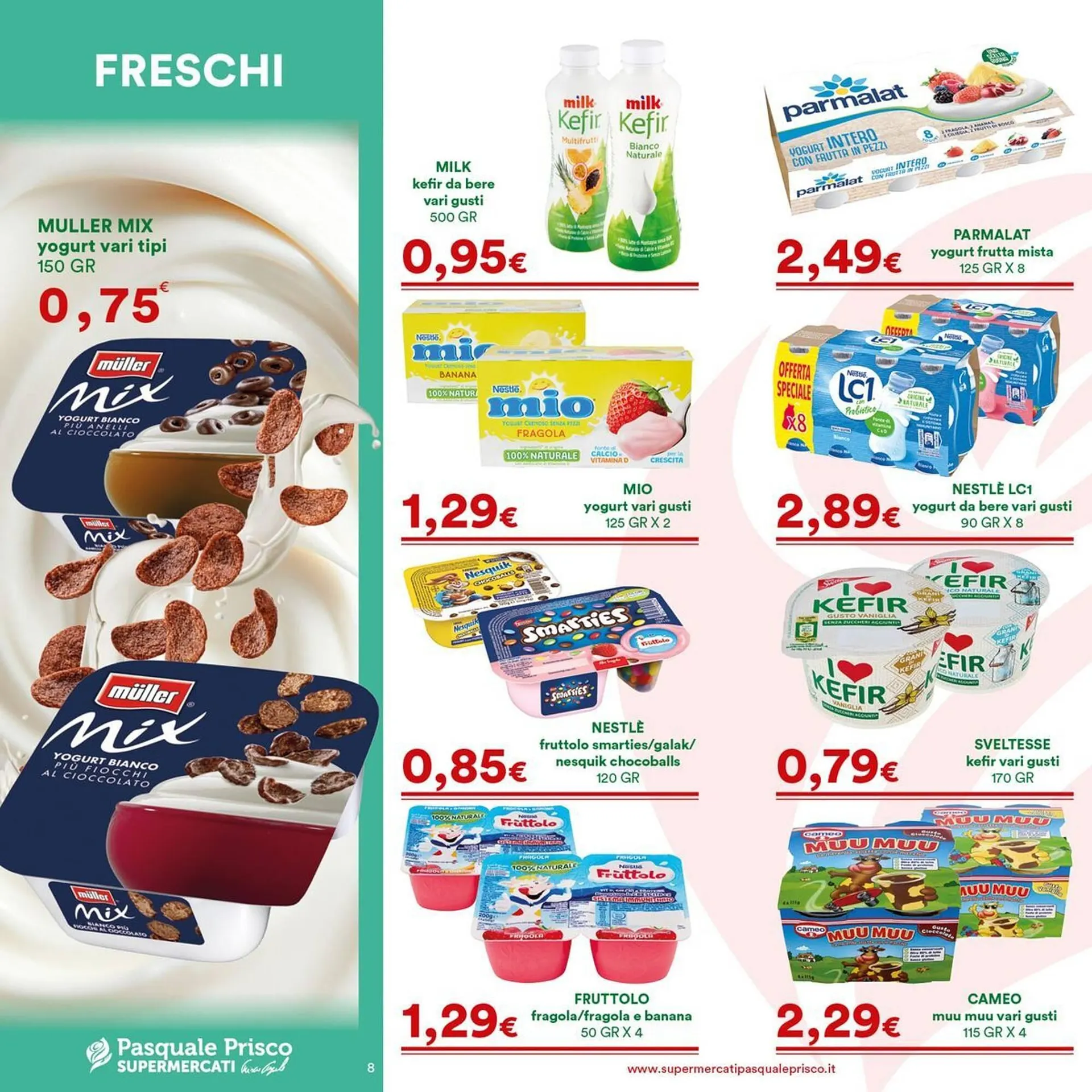 Volantino Supermercati Pasquale Prisco da 26 agosto a 7 gennaio di 2026 - Pagina del volantino 8