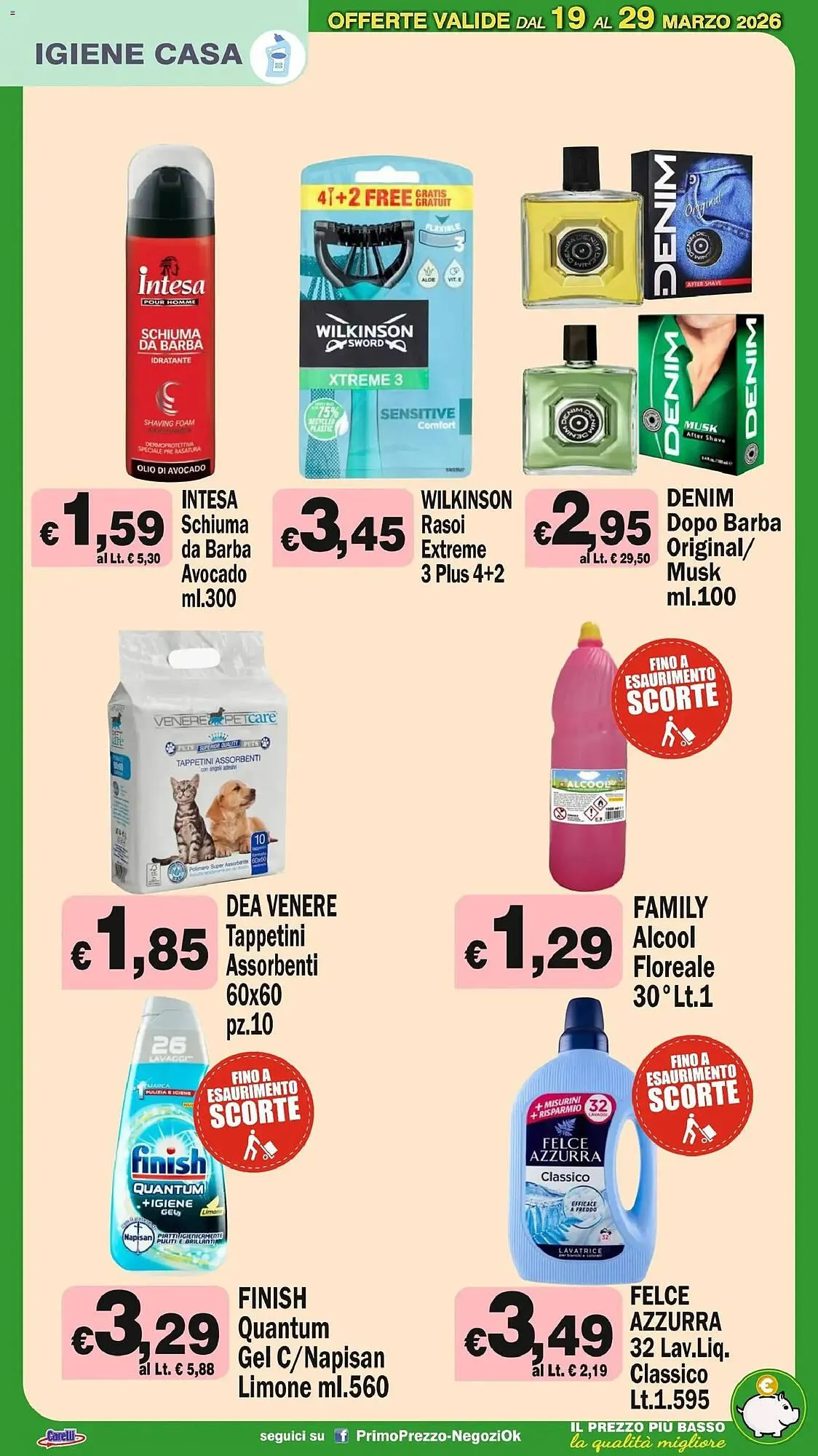 Volantino Primo Prezzo da 19 marzo a 29 marzo di 2026 - Pagina del volantino 30