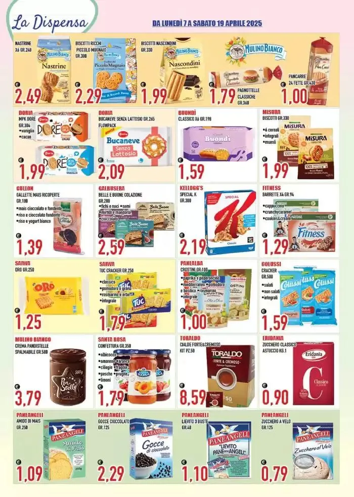 La spesa che conviene da 7 aprile a 19 aprile di 2025 - Pagina del volantino 4