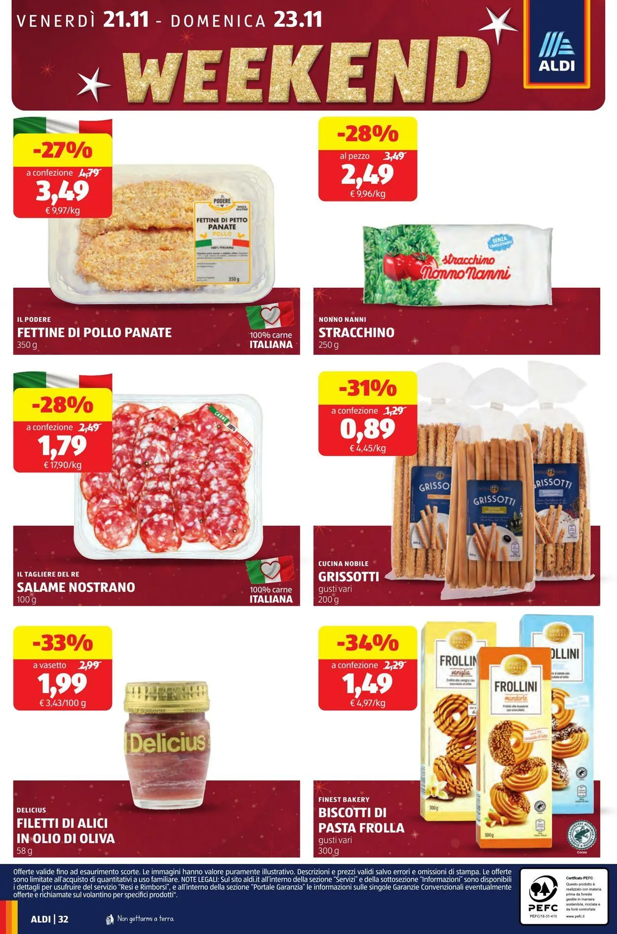 Aldi Volantino attuale da 17 novembre a 23 novembre di 2025 - Pagina del volantino 32