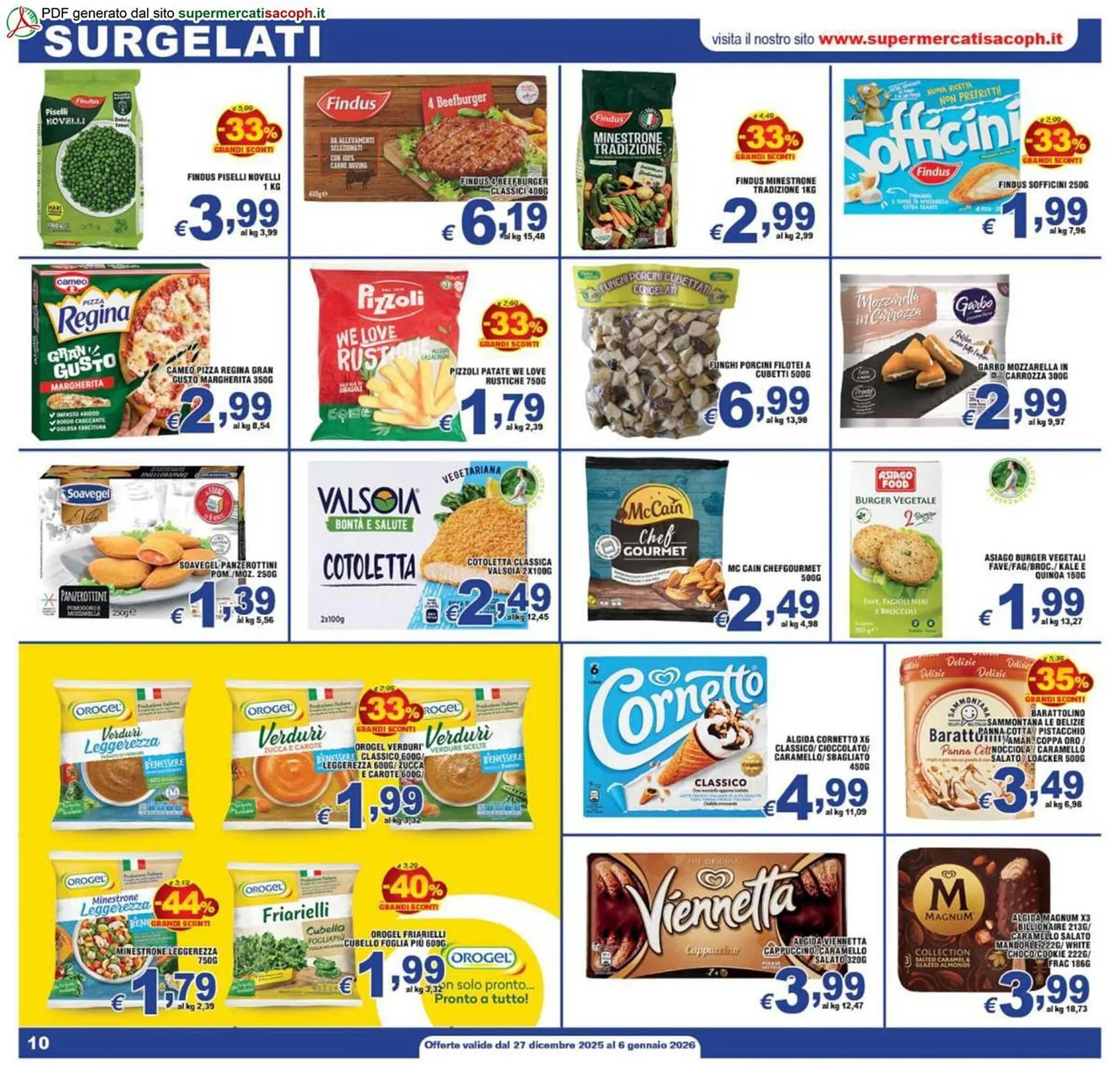 Volantino Sacoph da 27 dicembre a 6 gennaio di 2026 - Pagina del volantino 10