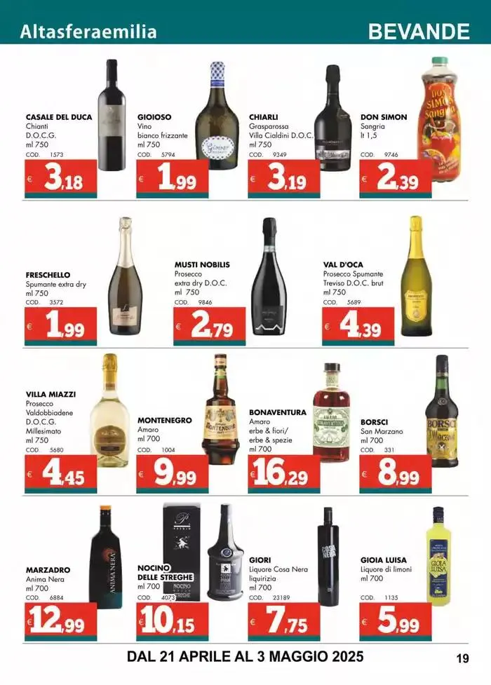 Speciale fast food da 22 aprile a 3 maggio di 2025 - Pagina del volantino 19