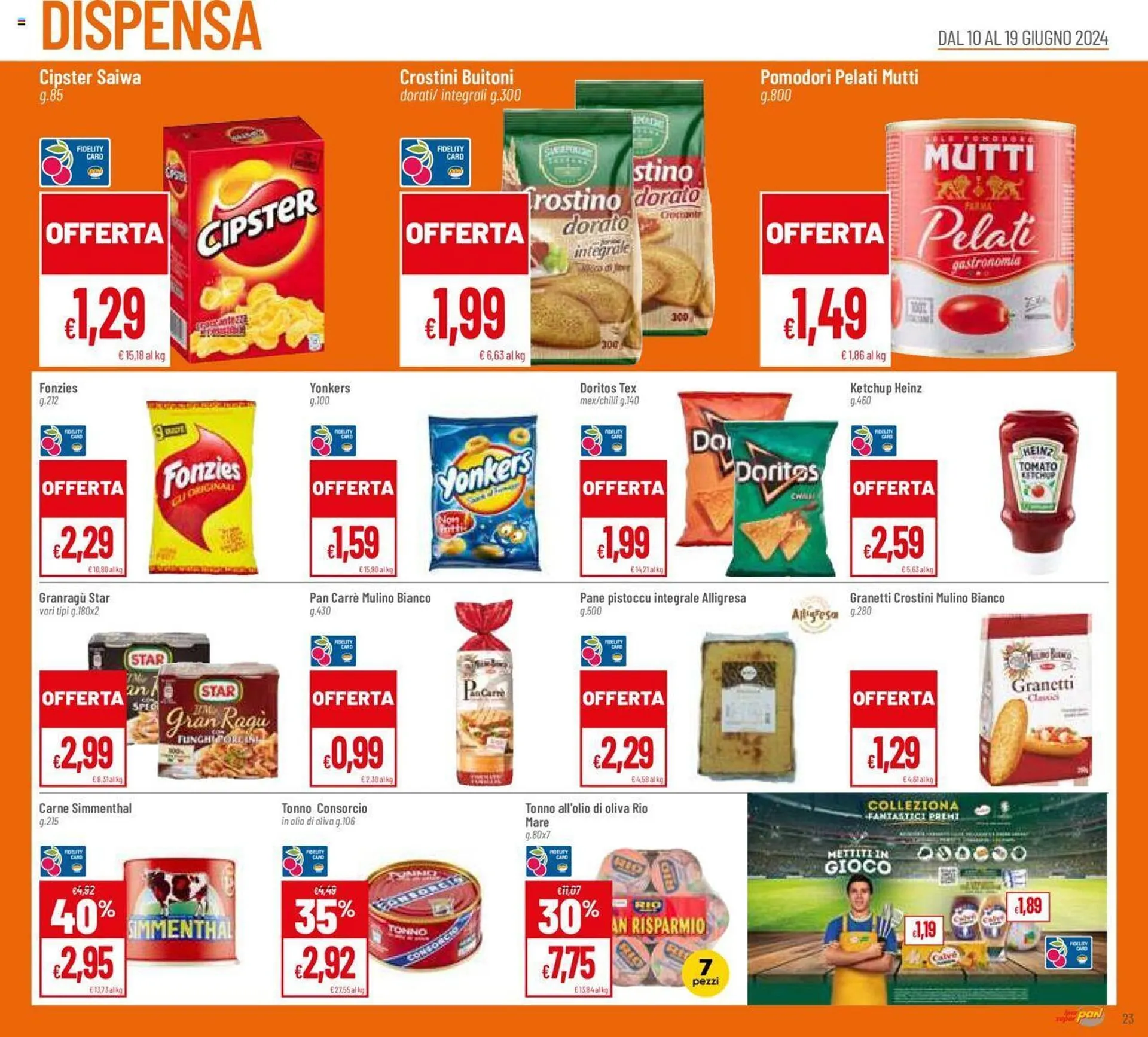 Volantino iper super Pan da 10 giugno a 19 giugno di 2024 - Pagina del volantino 23