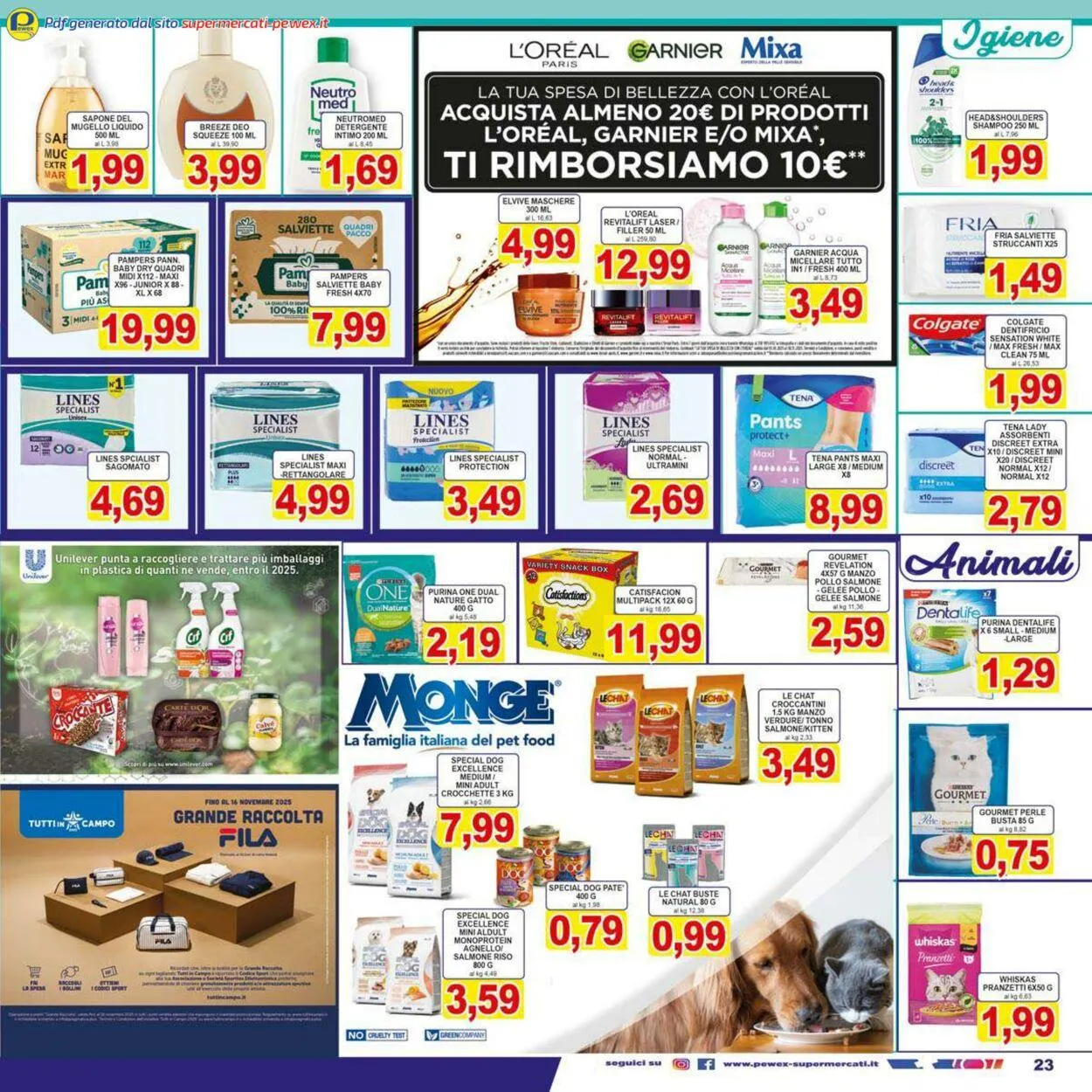 Pewex Volantino attuale da 29 ottobre a 6 novembre di 2025 - Pagina del volantino 23
