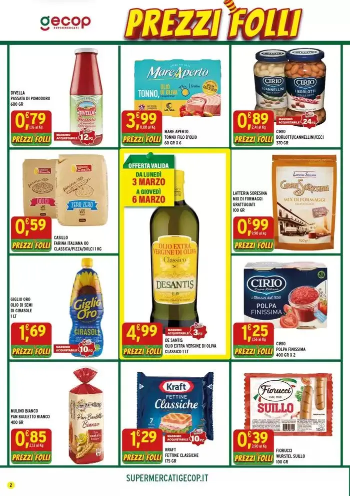 Prezzi Folli da 24 febbraio a 9 marzo di 2025 - Pagina del volantino 2