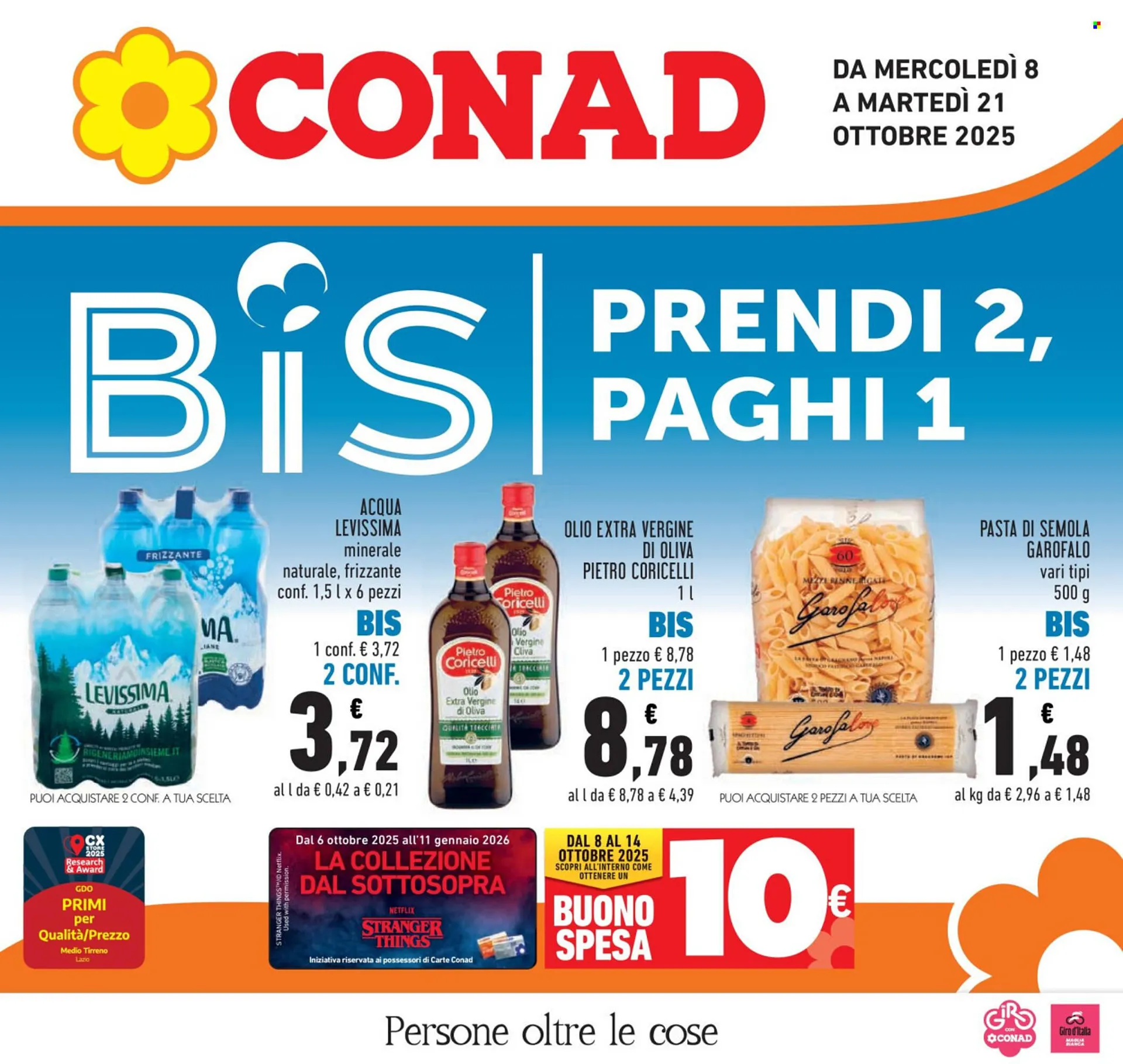 Volantino Conad da 8 ottobre a 21 ottobre di 2025 - Pagina del volantino 1