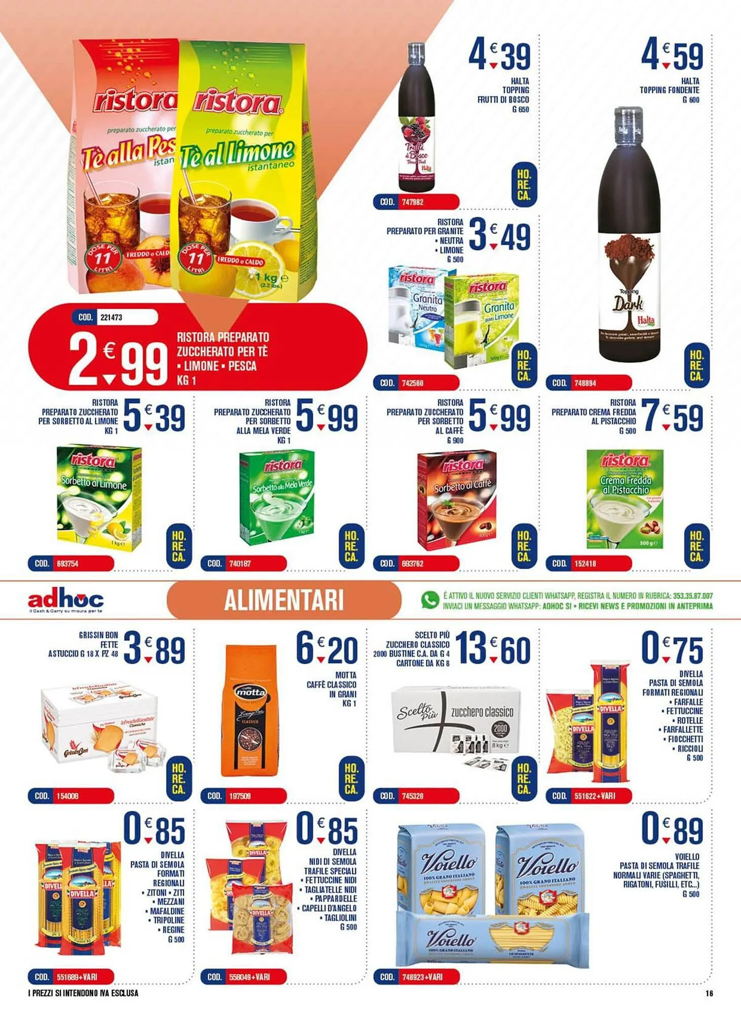 Volantino Adhoc da 15 aprile a 28 aprile di 2024 - Pagina del volantino 16