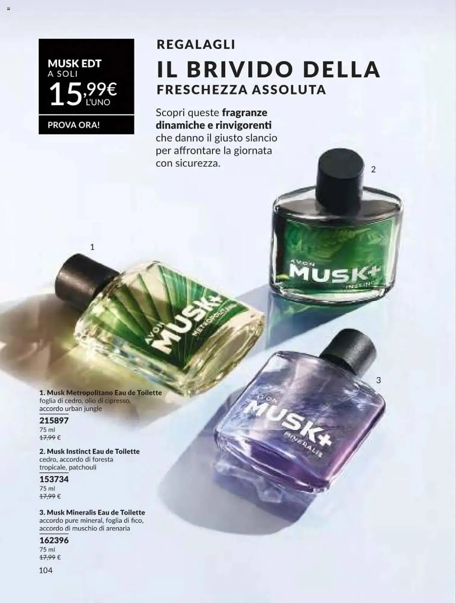 Volantino Avon da 1 marzo a 31 marzo di 2025 - Pagina del volantino 104