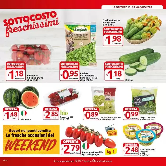 Sottocosto freschissimi da 15 maggio a 29 maggio di 2025 - Pagina del volantino 4
