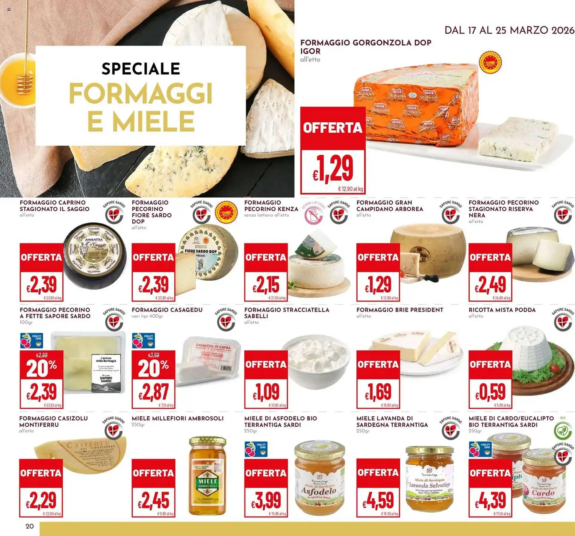 Volantino Pan da 17 marzo a 25 marzo di 2026 - Pagina del volantino 20