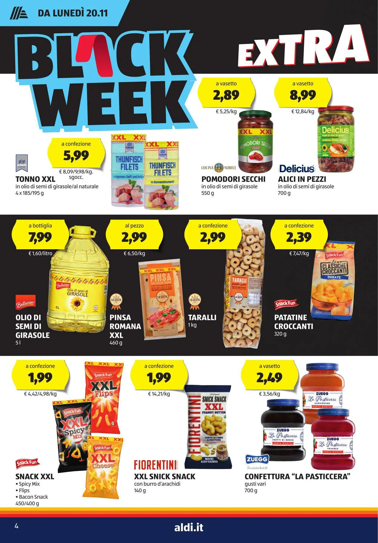 Aldi Volantino attuale da 20 novembre a 26 novembre di 2023 - Pagina del volantino 4