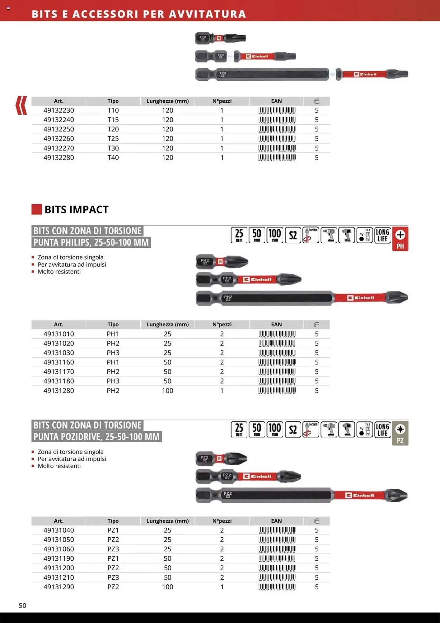 Volantino Einhell da 10 ottobre a 31 dicembre di 2025 - Pagina del volantino 52