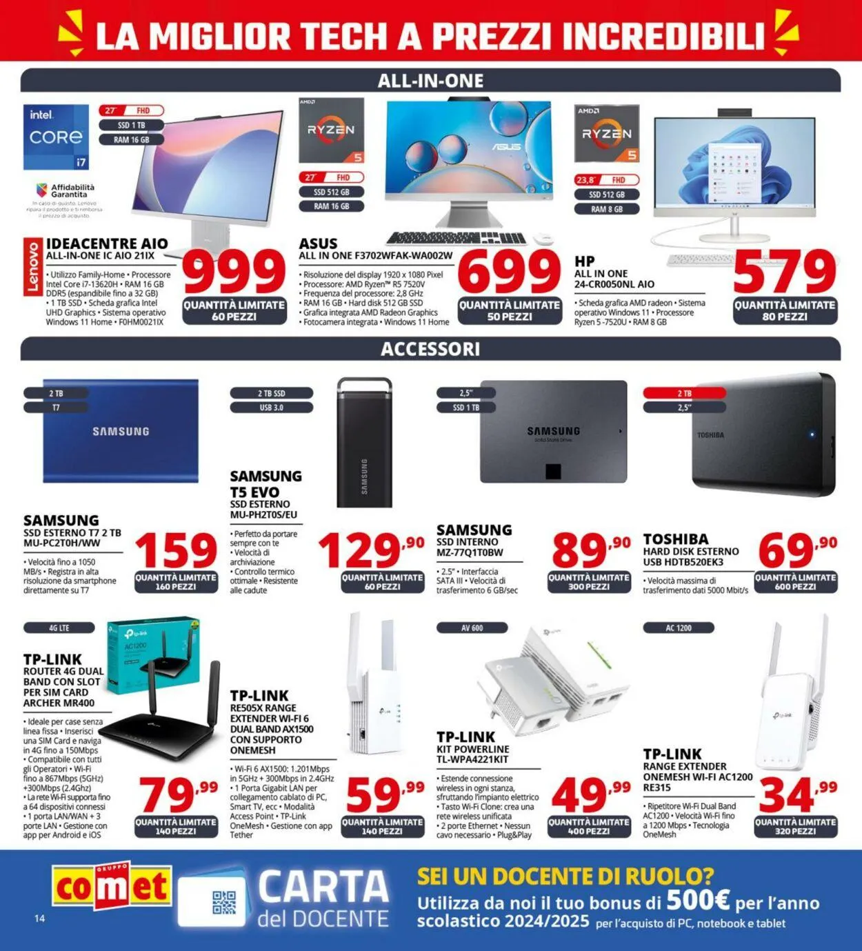 Comet Volantino attuale da 19 giugno a 3 luglio di 2025 - Pagina del volantino 14