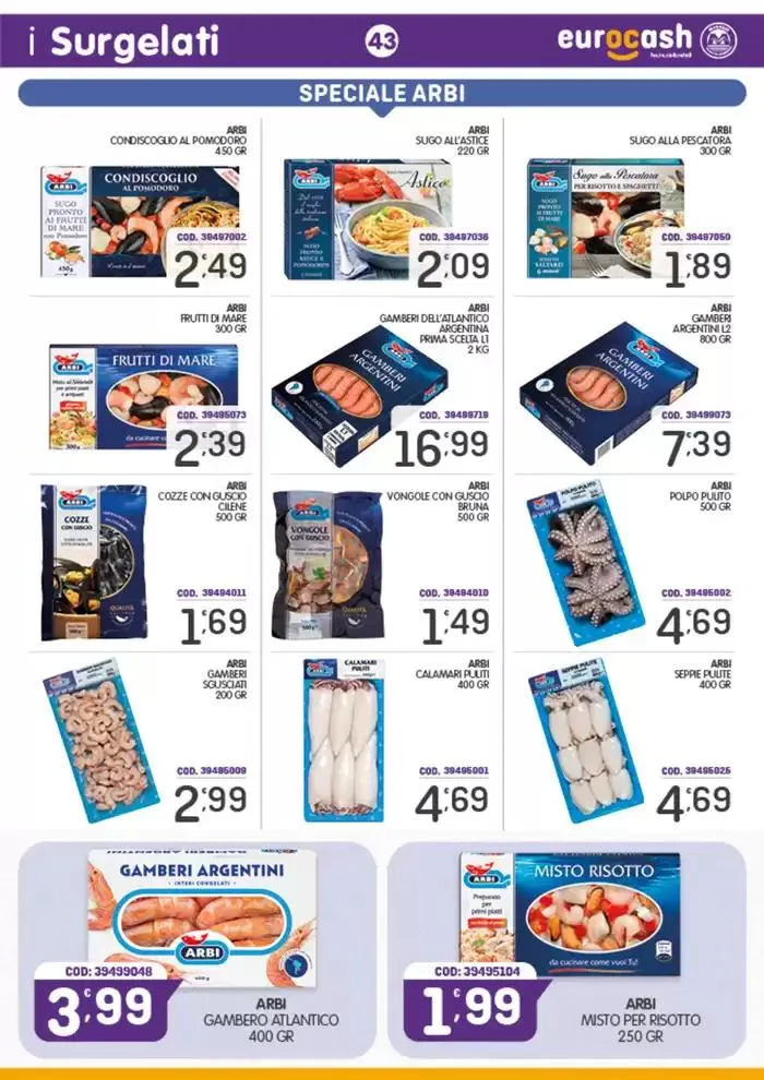 Offerte Eurocash da 18 novembre a 8 dicembre di 2024 - Pagina del volantino 43