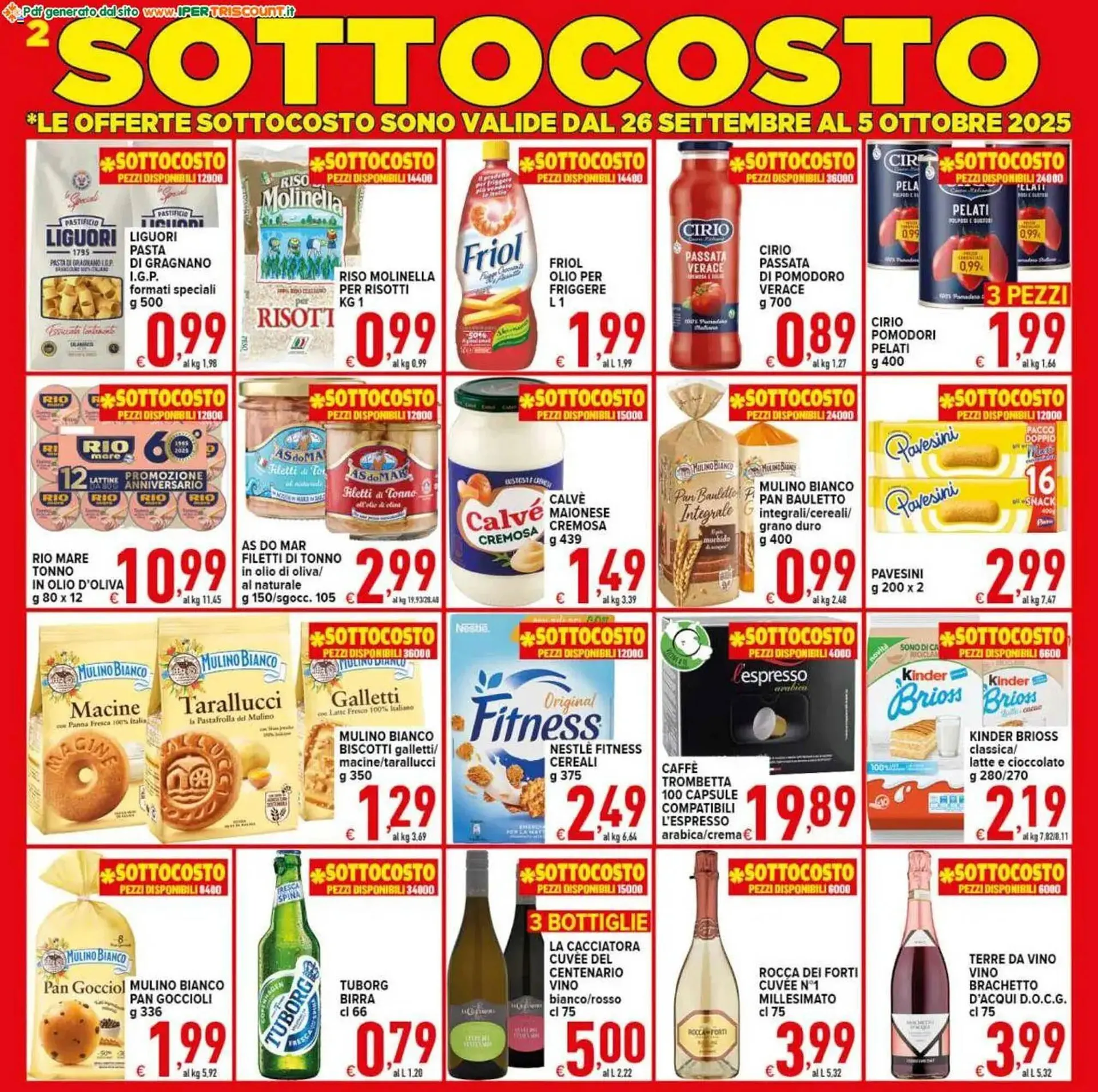 Volantino Iper Triscount da 26 settembre a 7 ottobre di 2025 - Pagina del volantino 2