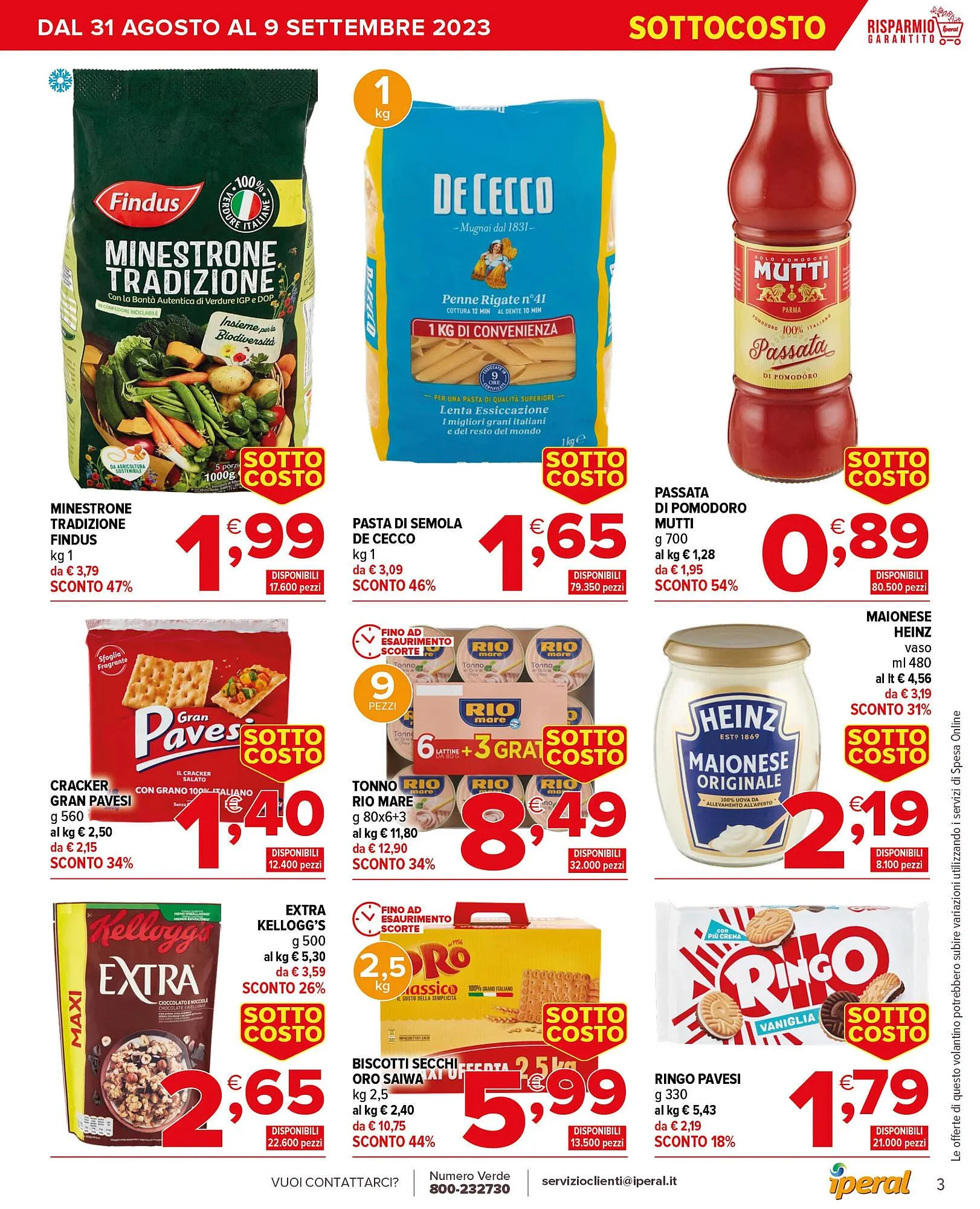 Volantino Iperal da 31 agosto a 12 settembre di 2023 - Pagina del volantino 3