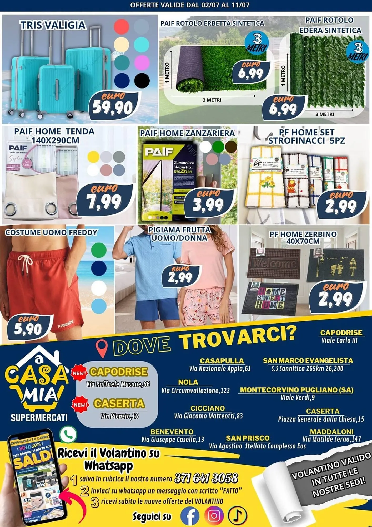 Volantino A Casa Mia da 30 giugno a 11 luglio di 2025 - Pagina del volantino 10