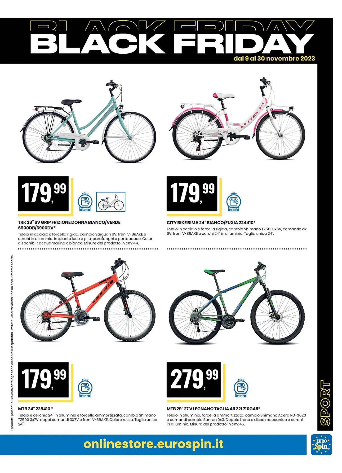 Volantino Eurospin da 20 novembre a 29 novembre di 2023 - Pagina del volantino 43