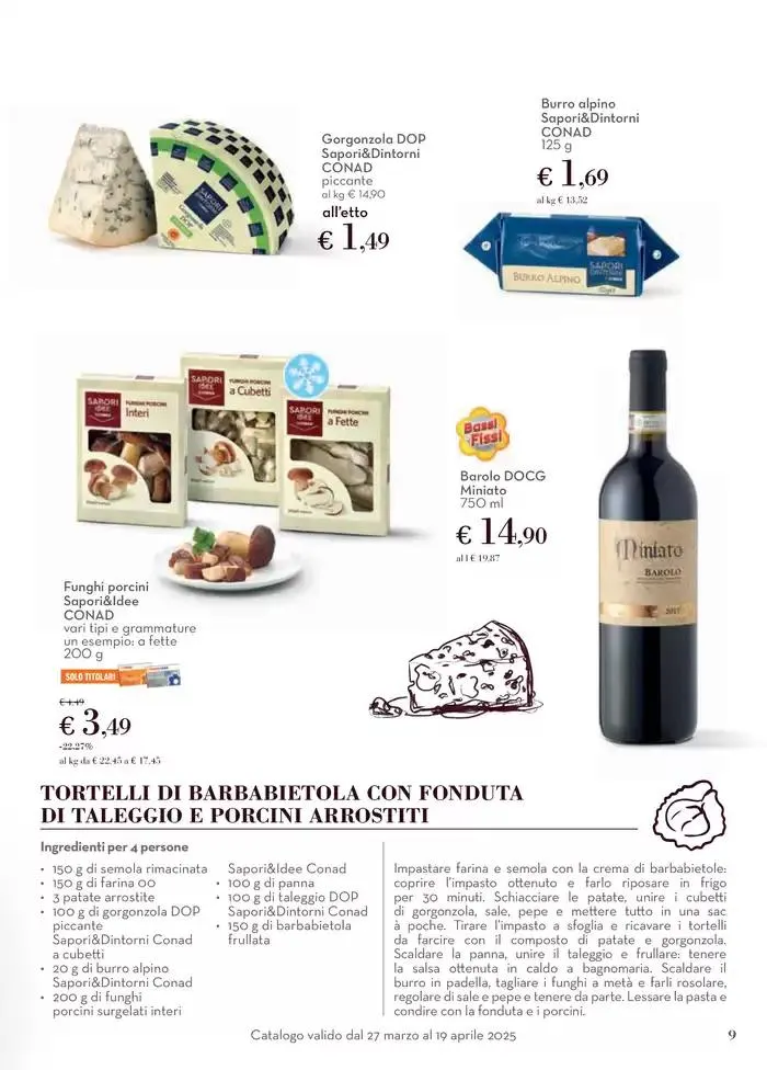 Pasqua dal Gusto Sorprendente da 27 marzo a 19 aprile di 2025 - Pagina del volantino 9