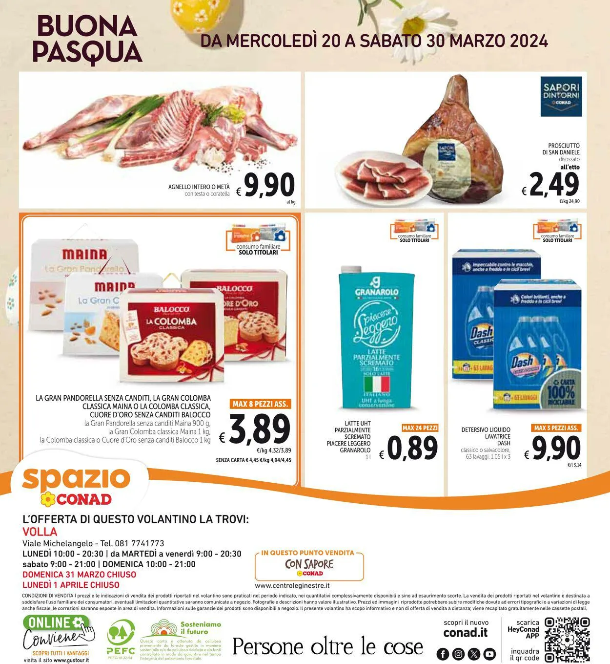 Conad - Spazio - Napoli Volantino attuale da 20 marzo a 30 marzo di 2024 - Pagina del volantino 40