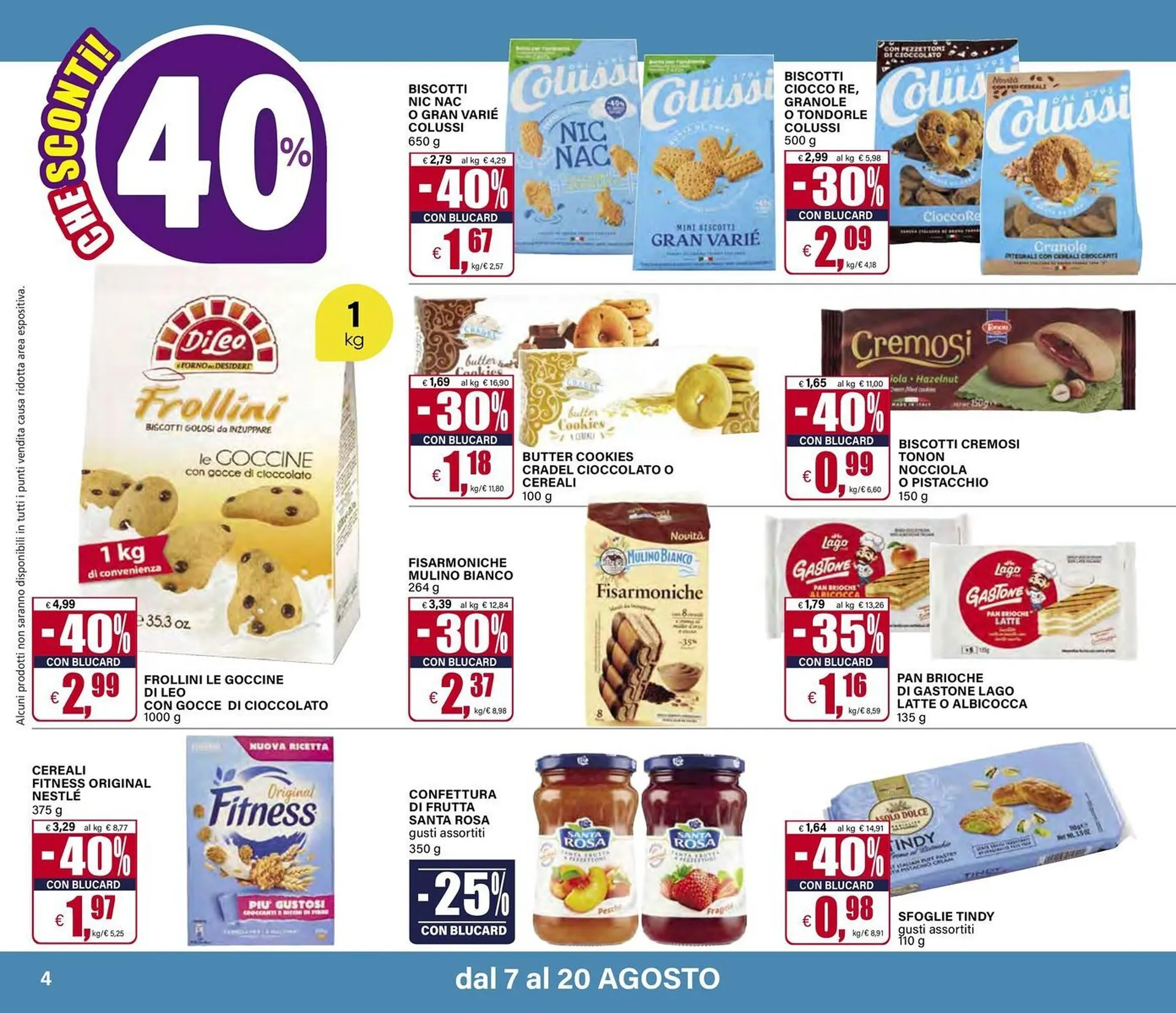 Volantino Il Gigante da 7 agosto a 20 agosto di 2025 - Pagina del volantino 4