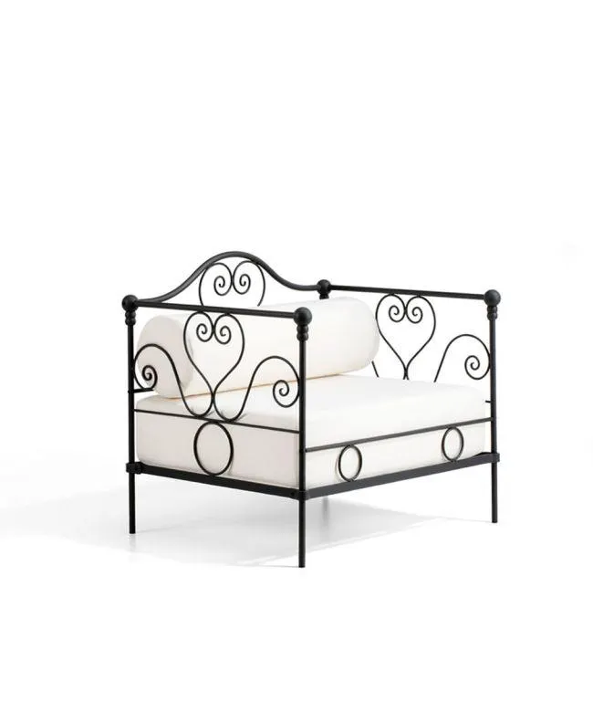 Poltrona large Aurora in ferro