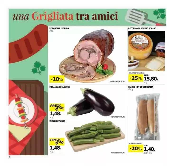 Una Grigliata tra amici da 22 aprile a 7 maggio di 2025 - Pagina del volantino 2