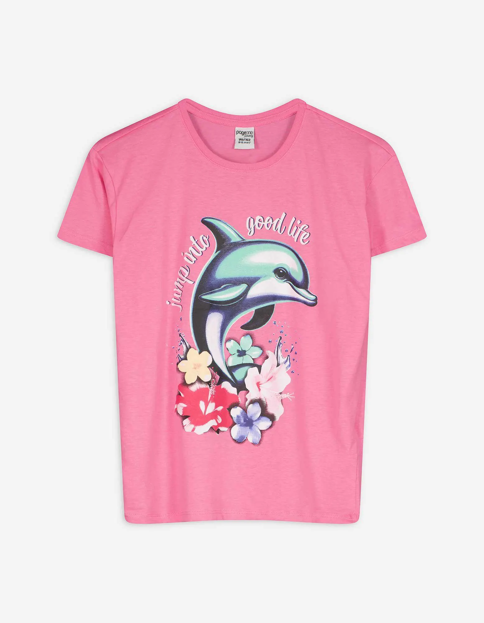 T-shirt - Stampa - rosa fucsia