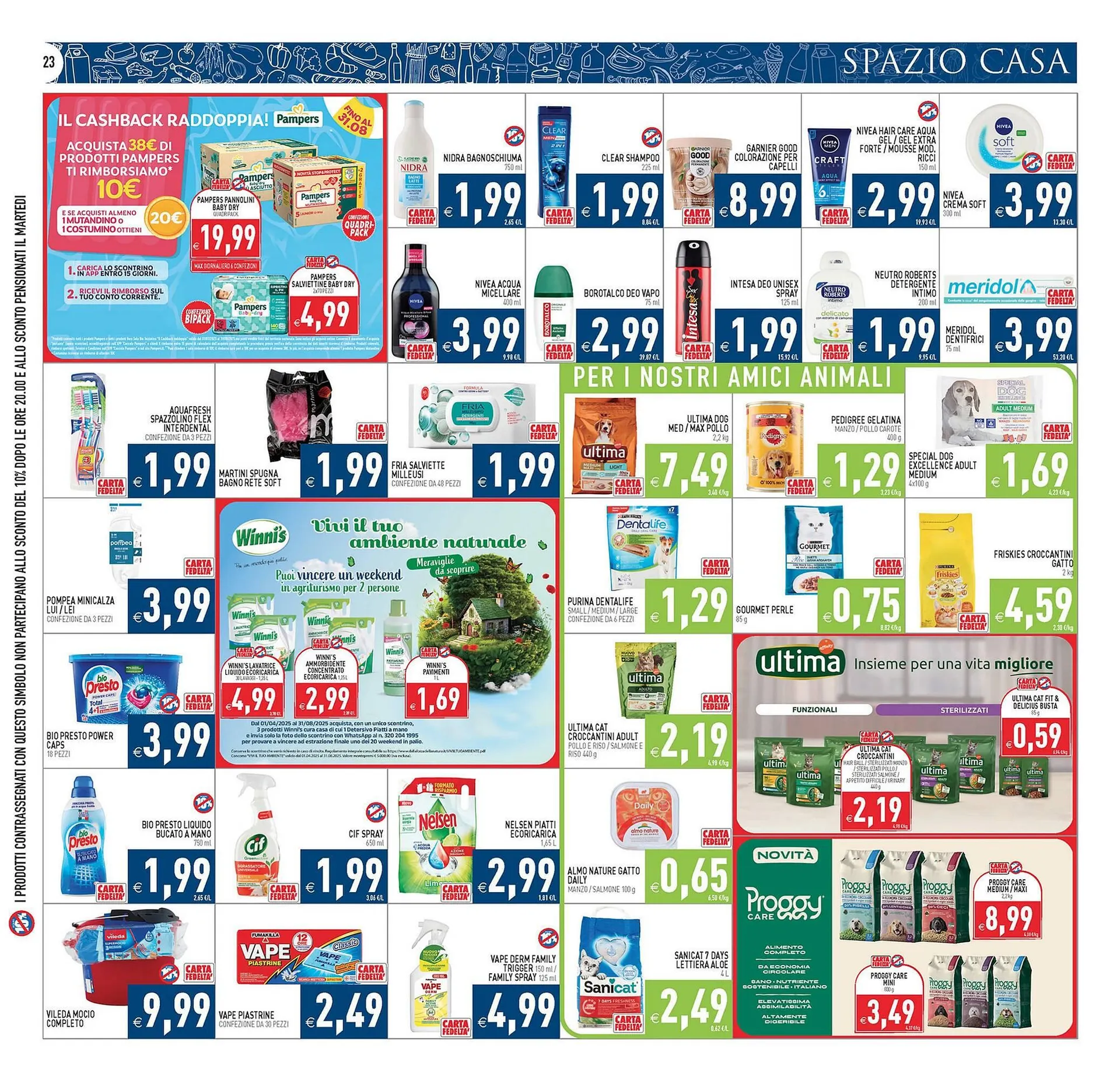 Volantino Supermercati Agorà da 25 luglio a 4 agosto di 2025 - Pagina del volantino 23