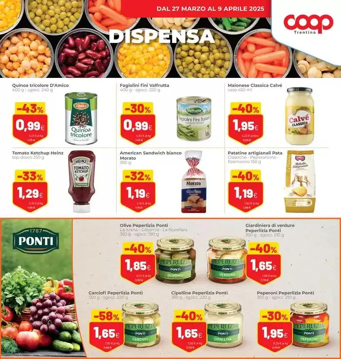 Sconti fino al 40% da 27 marzo a 9 aprile di 2025 - Pagina del volantino 15