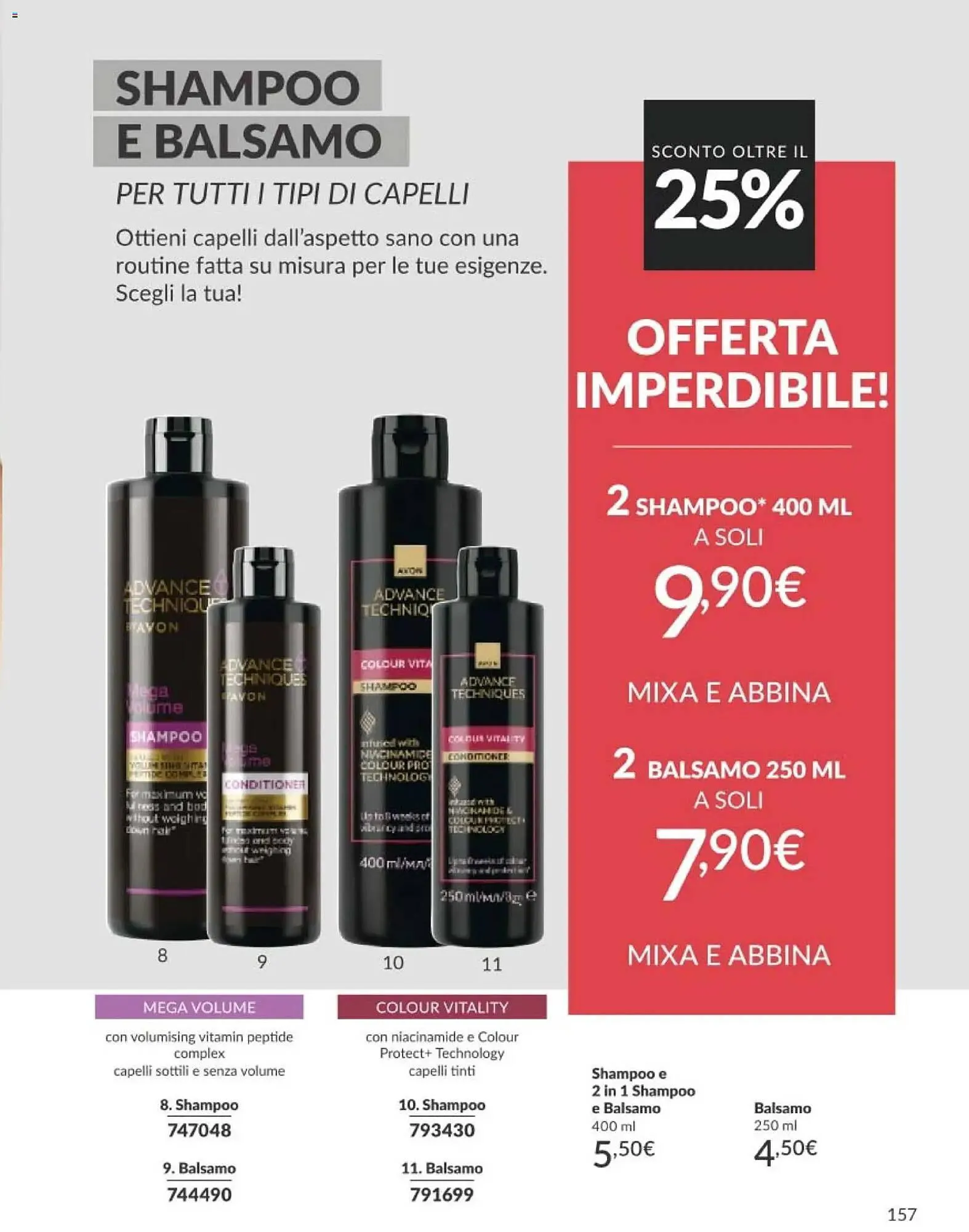 Catalogo Avon da 1 maggio a 31 maggio di 2026 - Pagina del volantino 157