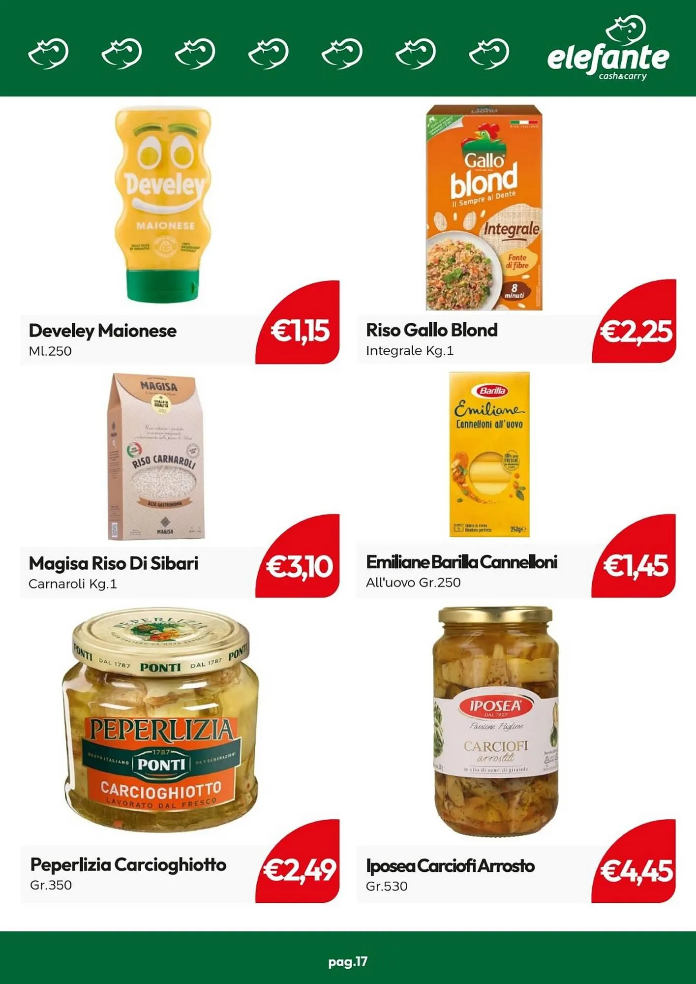 Volantino Elefante Cash & Carry da 14 maggio a 24 maggio di 2026 - Pagina del volantino 17