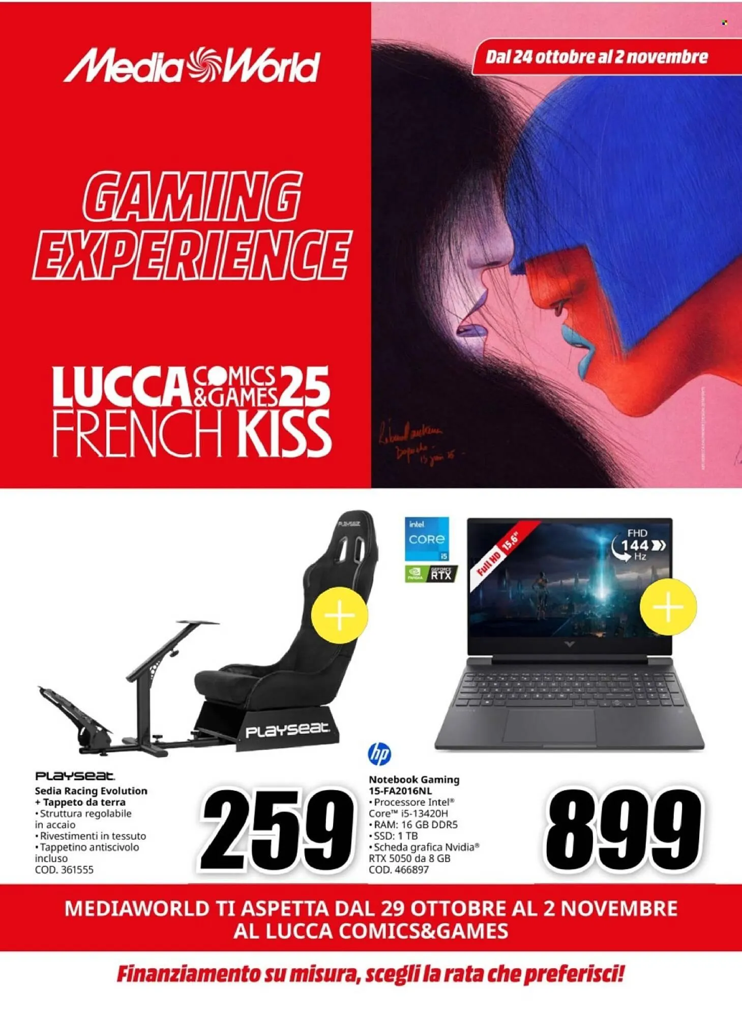 Volantino MediaWorld da 24 ottobre a 2 novembre di 2025 - Pagina del volantino 1