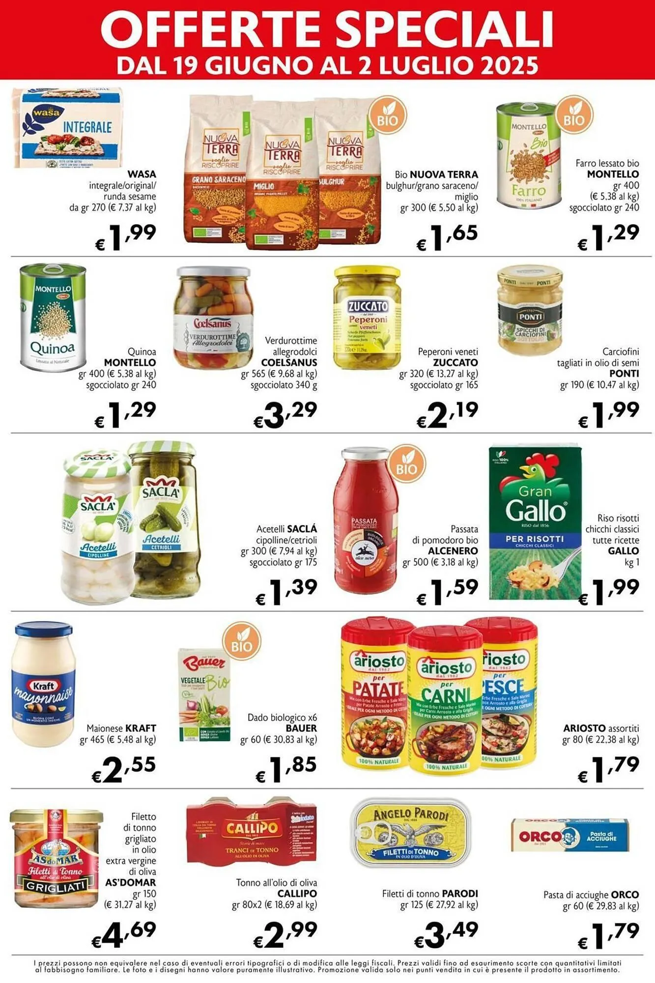 Volantino Maxi Supermercati da 19 giugno a 2 luglio di 2025 - Pagina del volantino 9