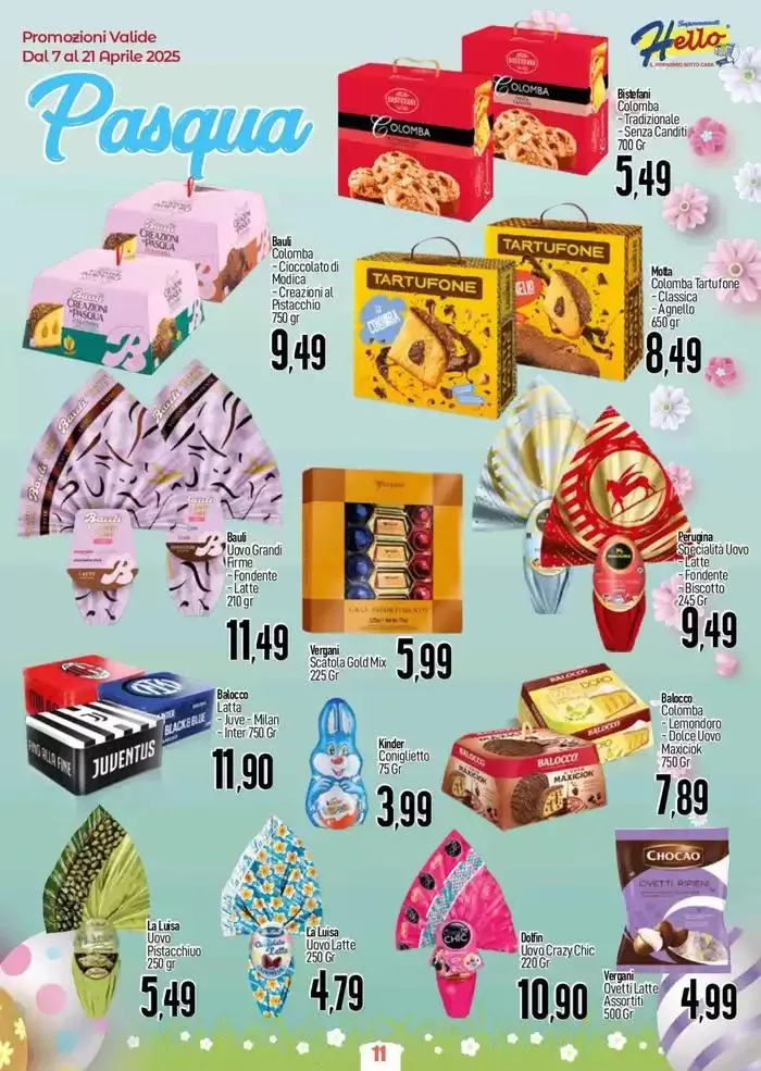 Buona Pasqua da 7 aprile a 21 aprile di 2025 - Pagina del volantino 11