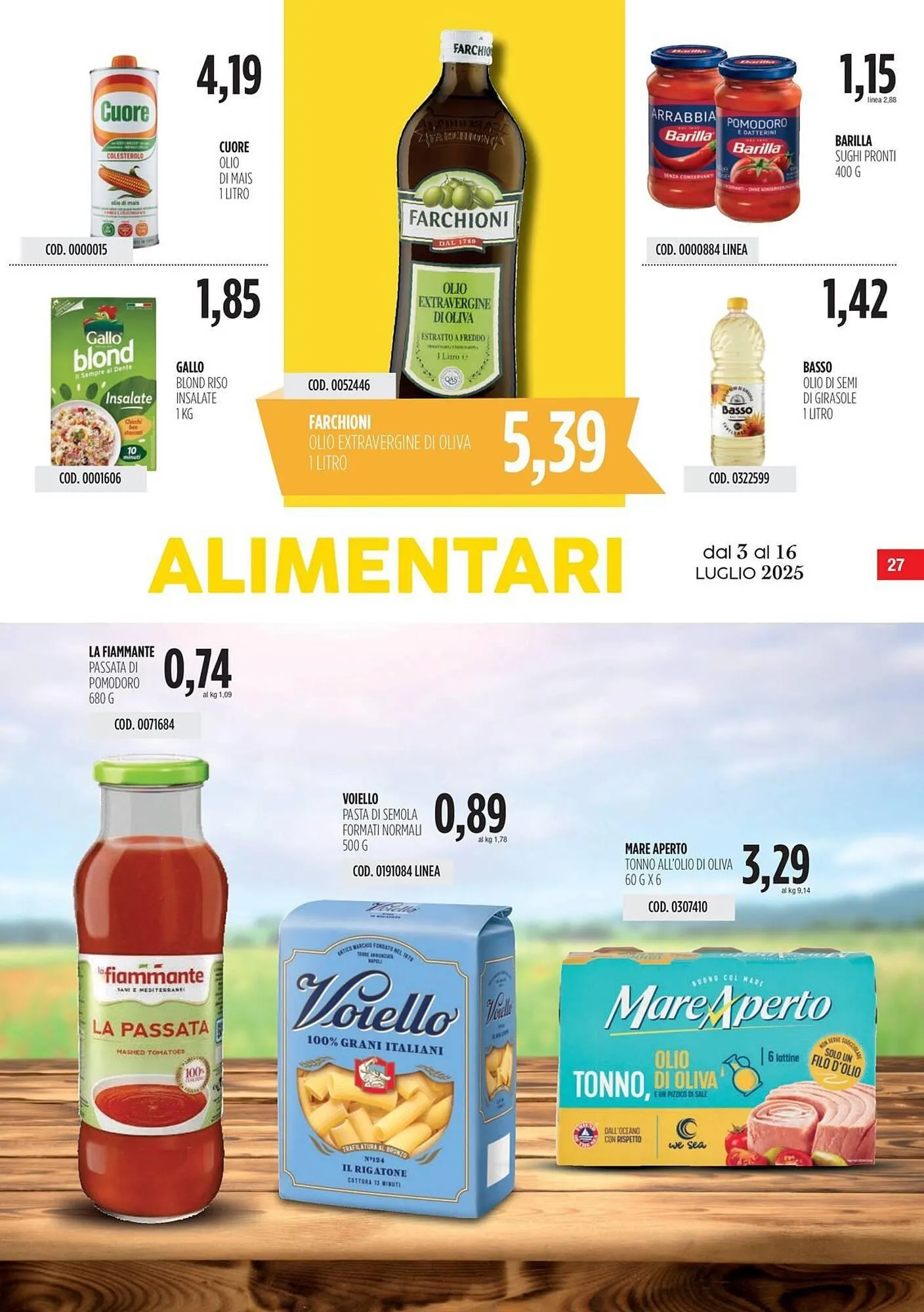 Volantino Carico Cash & Carry da 3 luglio a 16 luglio di 2025 - Pagina del volantino 27