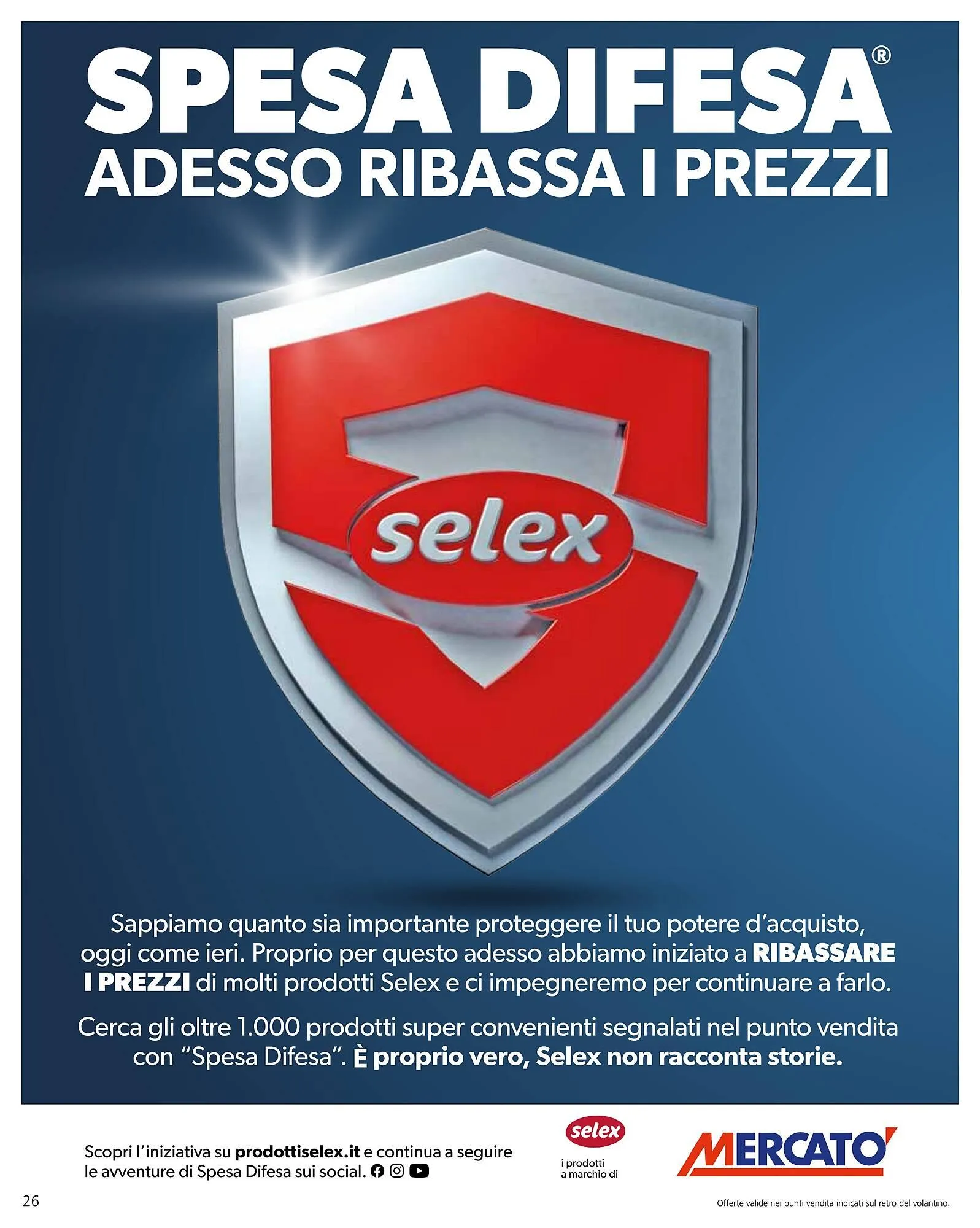 Volantino Mercatò Big da 7 aprile a 21 aprile di 2025 - Pagina del volantino 26