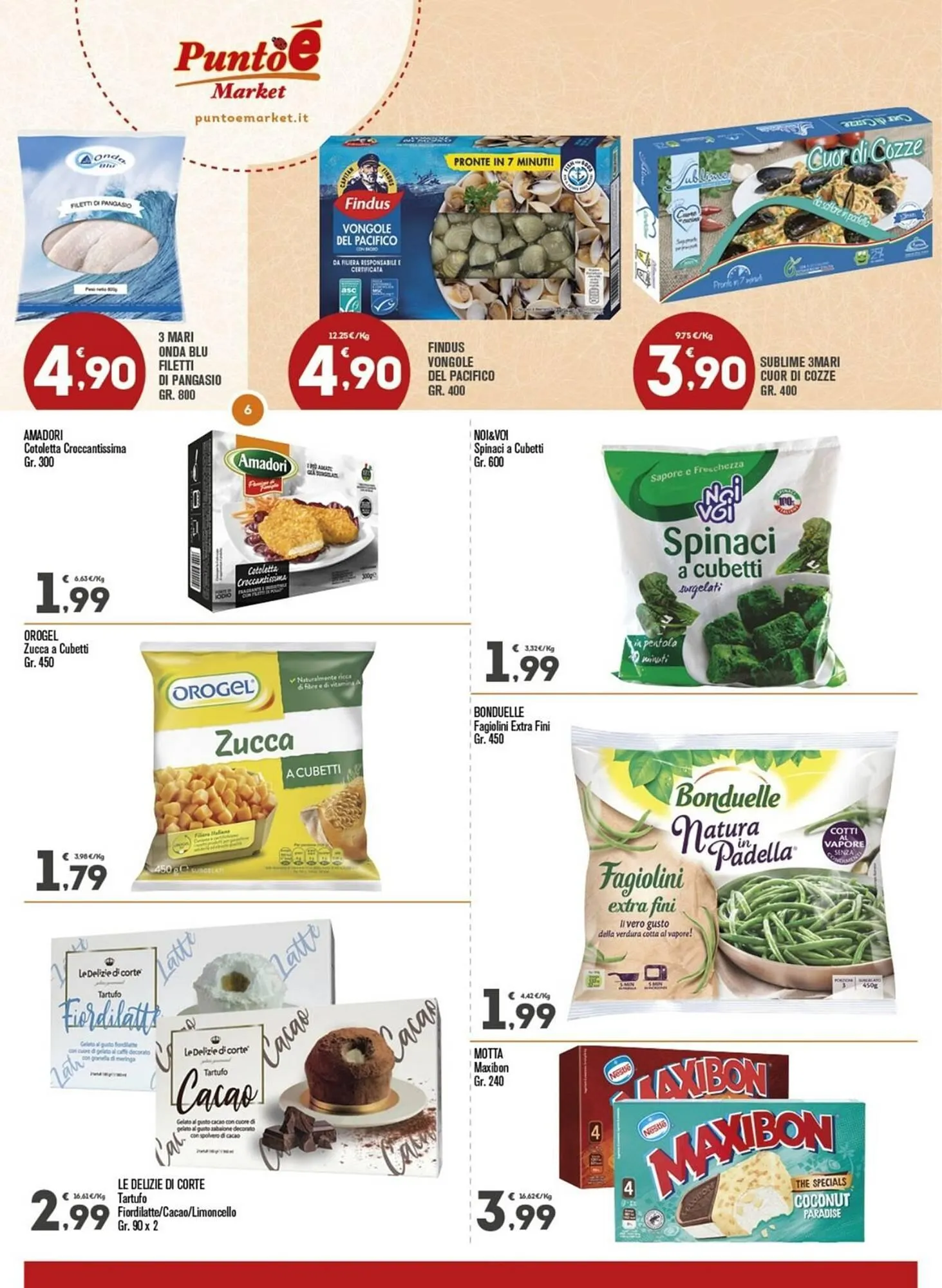 Volantino Punto é market da 9 giugno a 22 giugno di 2025 - Pagina del volantino 6
