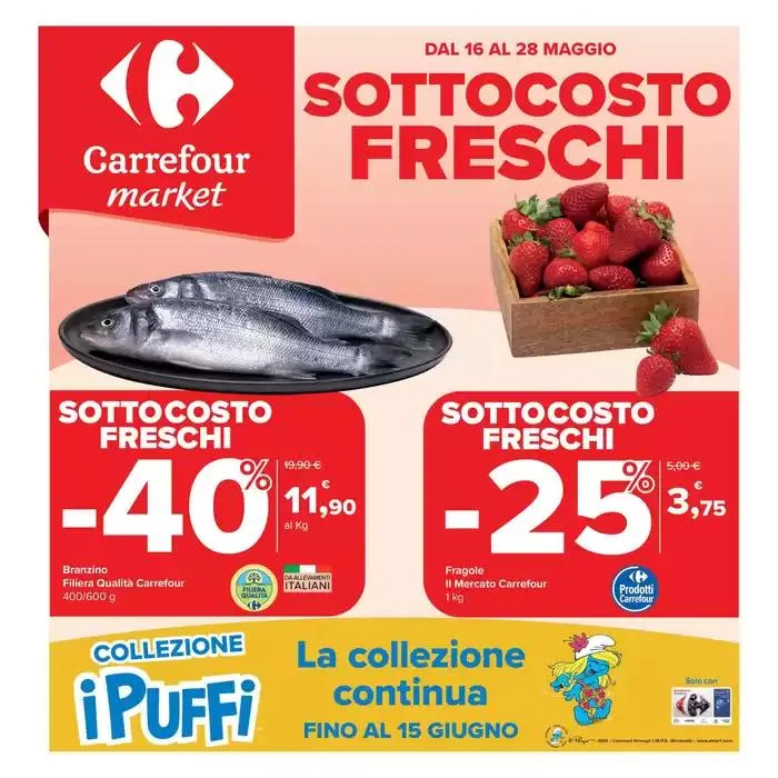 Sottocosto freschi da 16 maggio a 28 maggio di 2025 - Pagina del volantino 1