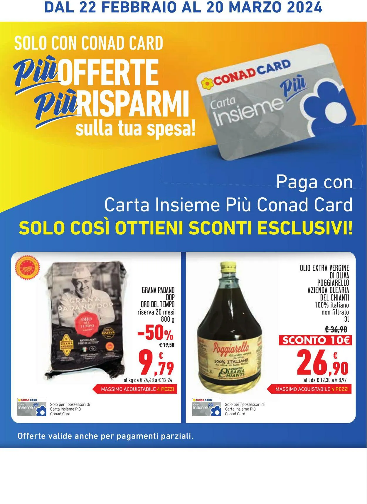 Conad - Spazio - Torino Volantino attuale da 22 febbraio a 20 marzo di 2024 - Pagina del volantino 2