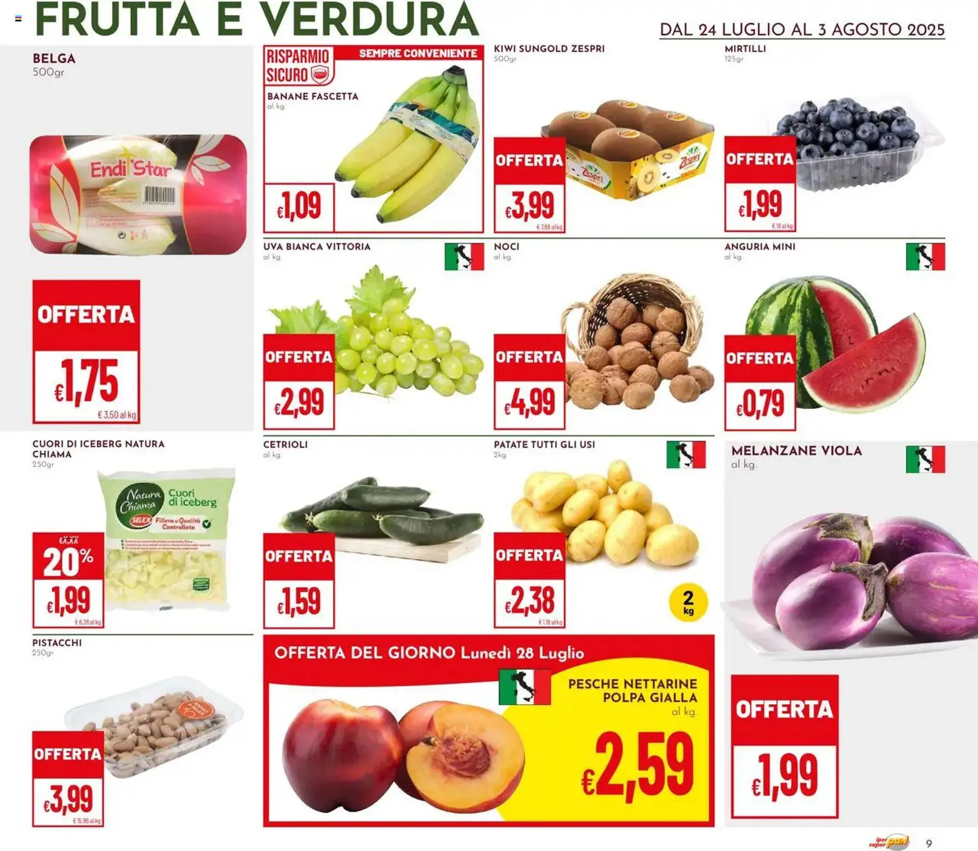Volantino Pan da 24 luglio a 3 agosto di 2025 - Pagina del volantino 9