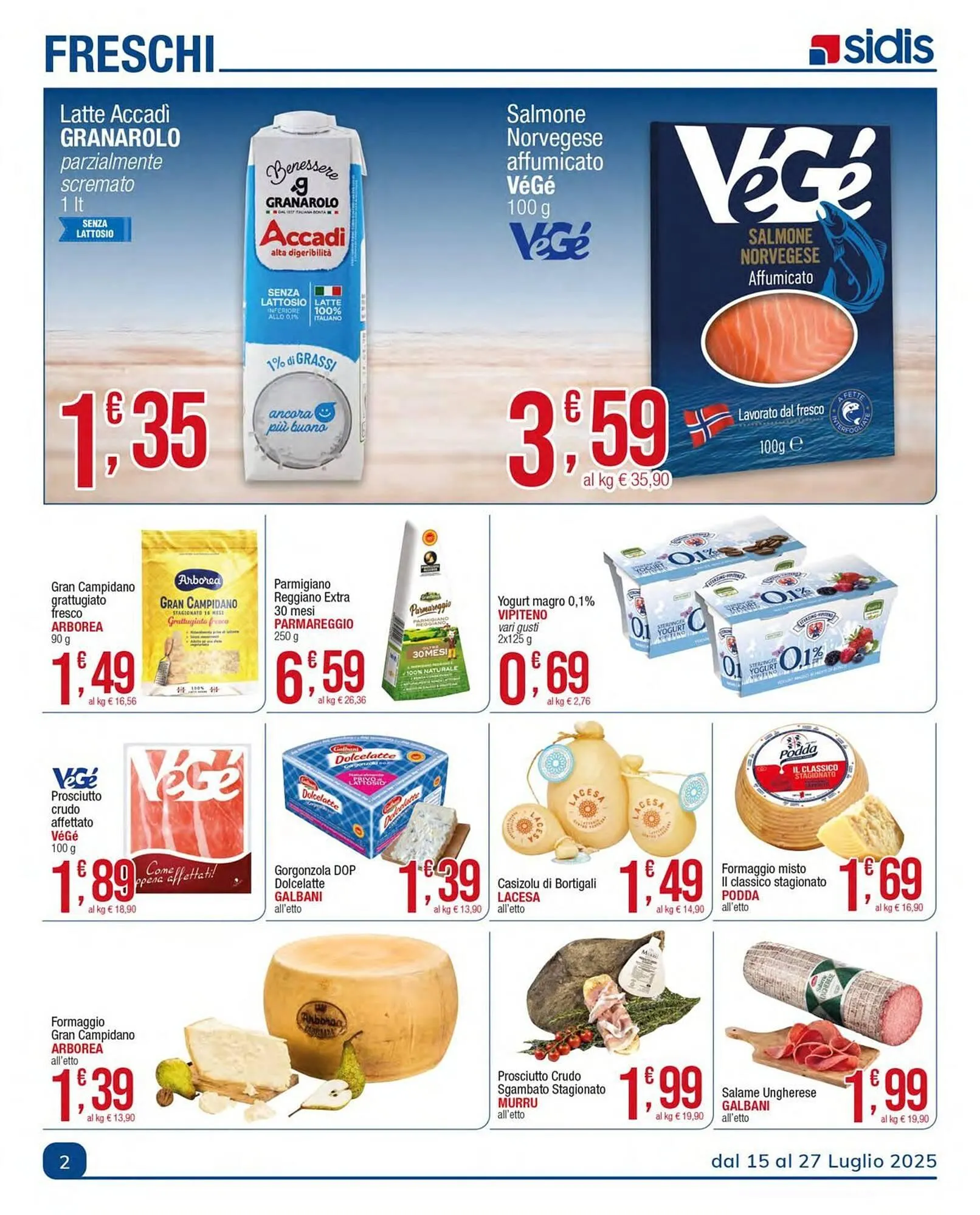 Volantino Sidis da 15 luglio a 27 luglio di 2025 - Pagina del volantino 2
