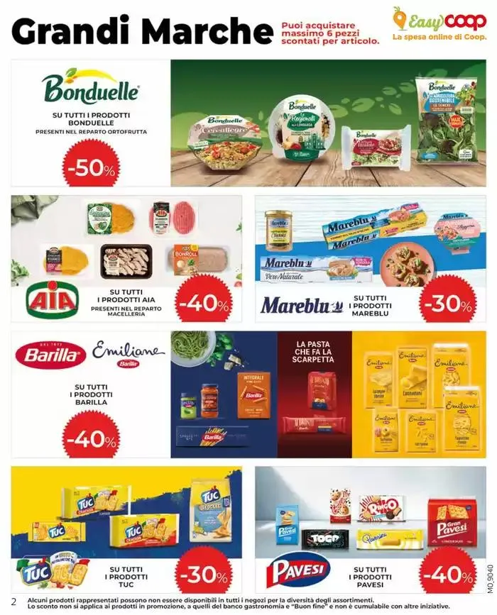 Grandi marche 30% 40% 50% da 8 maggio a 21 maggio di 2025 - Pagina del volantino 2