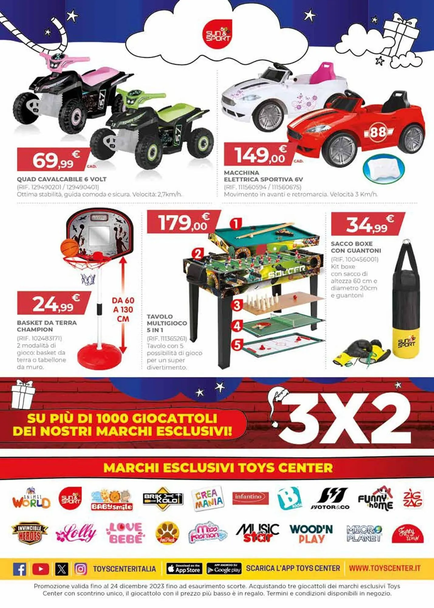 Volantino Toys Center da 30 novembre a 24 dicembre di 2023 - Pagina del volantino 24