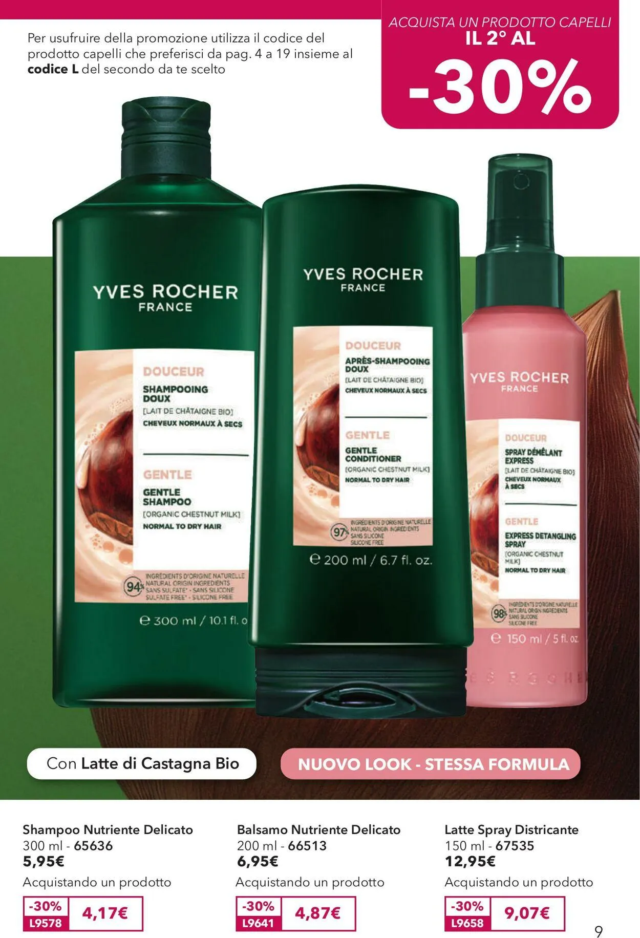 Yves Rocher Volantino attuale da 11 settembre a 25 settembre di 2025 - Pagina del volantino 9