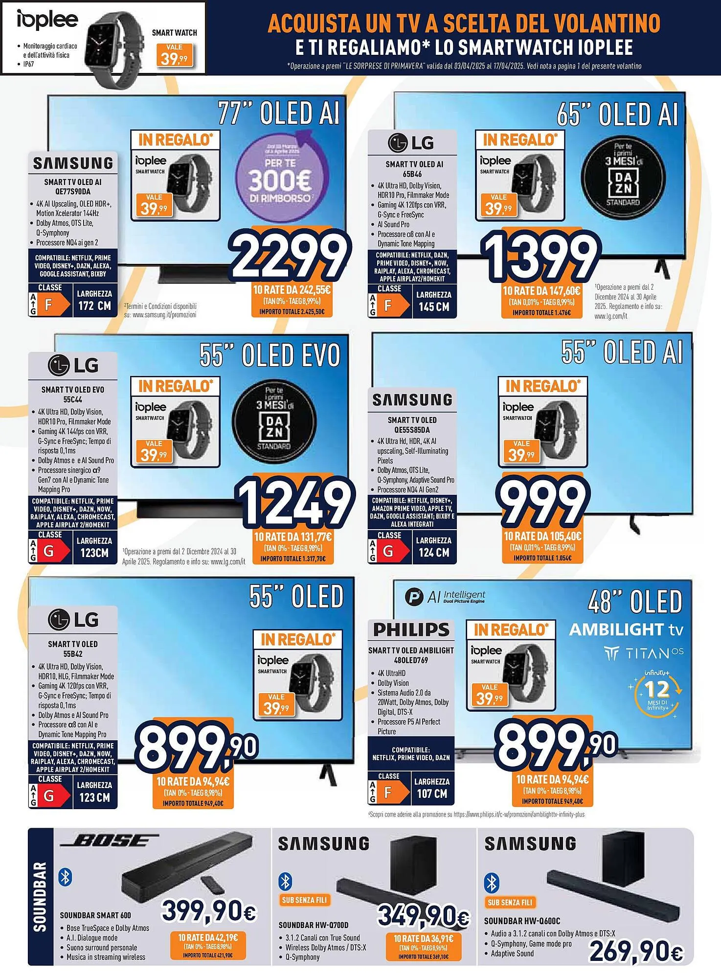 Volantino Unieuro da 2 aprile a 17 aprile di 2025 - Pagina del volantino 2