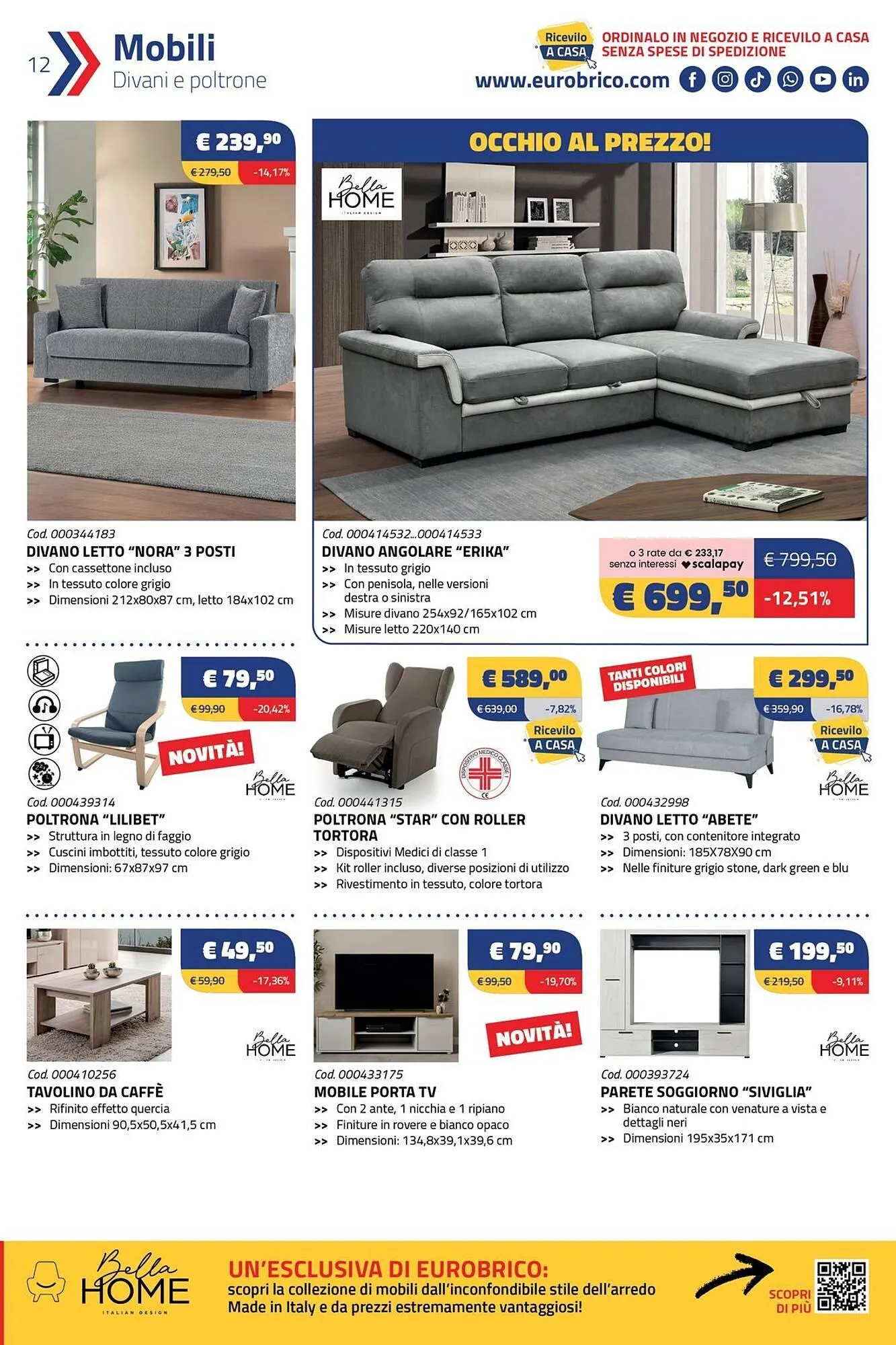 Volantino Eurobrico da 9 ottobre a 6 novembre di 2025 - Pagina del volantino 12