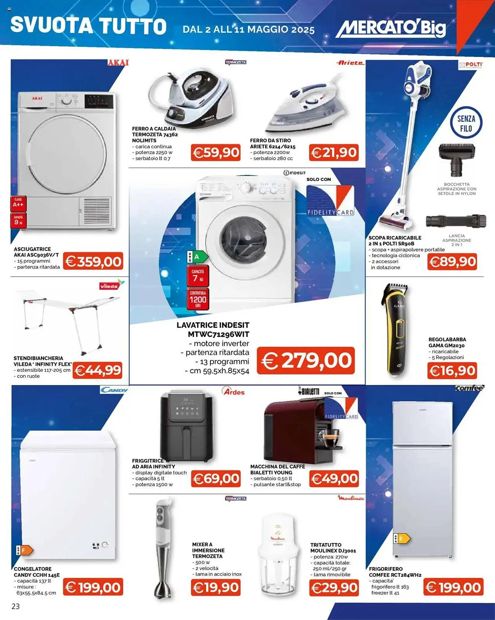Volantino Mercatò Big da 2 maggio a 11 maggio di 2025 - Pagina del volantino 23